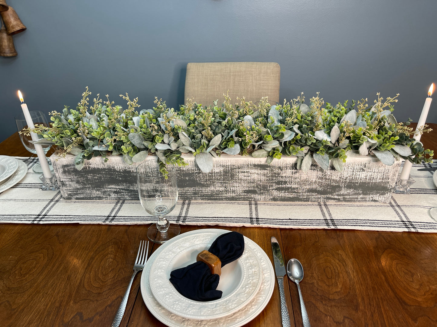 Farmhouse Spring Centerpiece