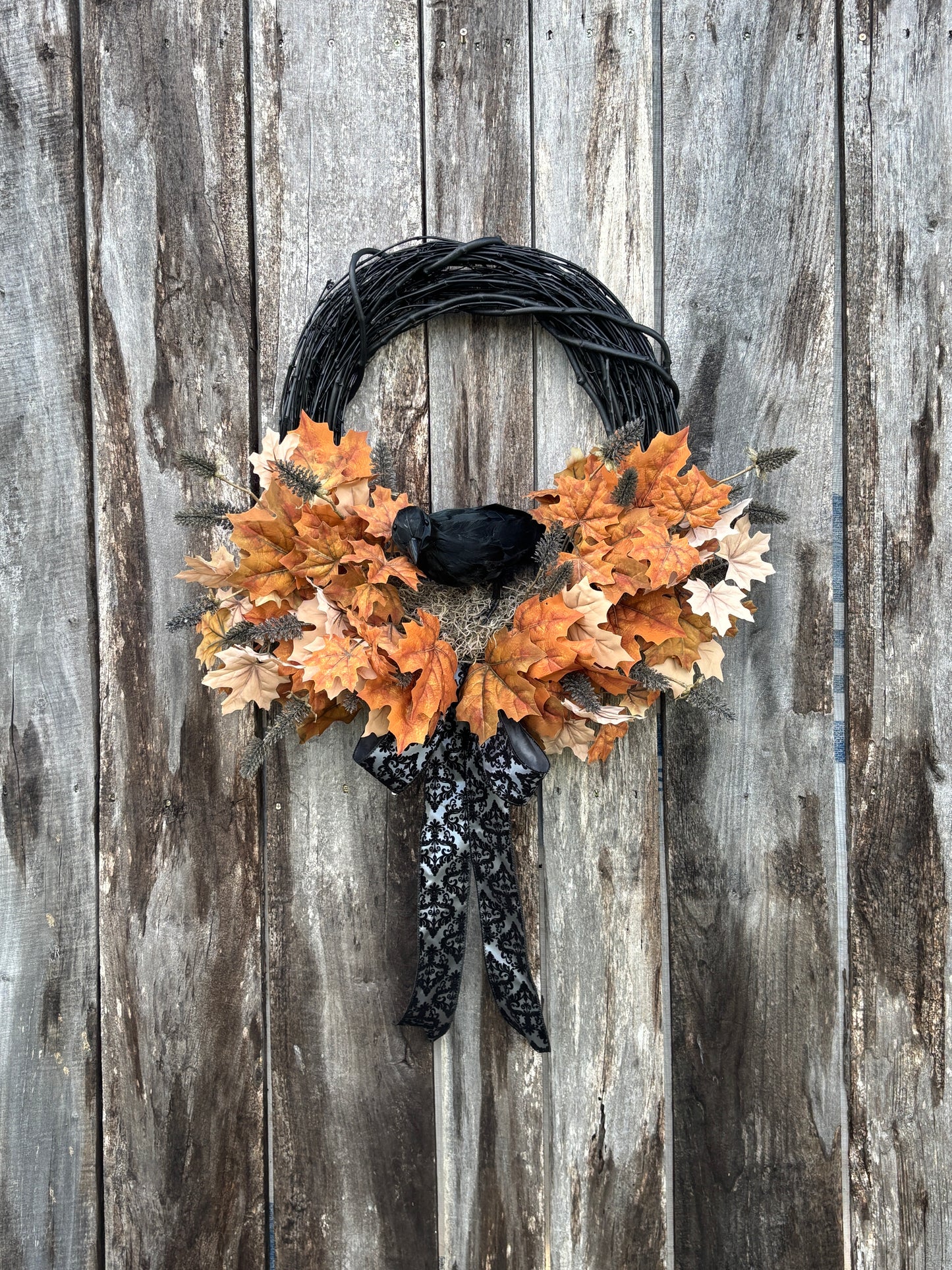 Raven Wreath