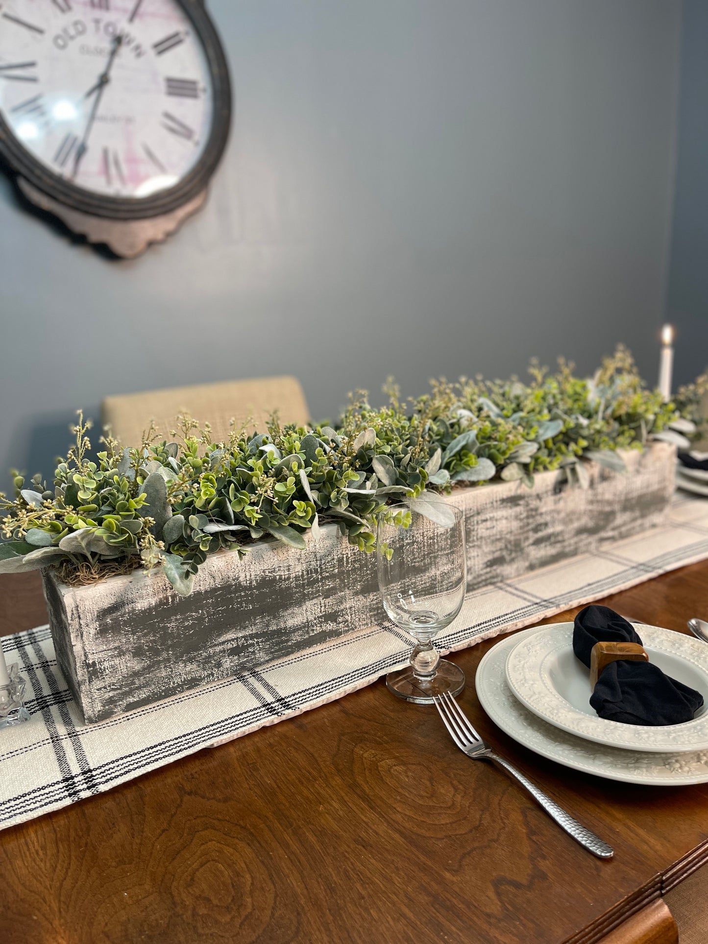 Farmhouse Spring Centerpiece