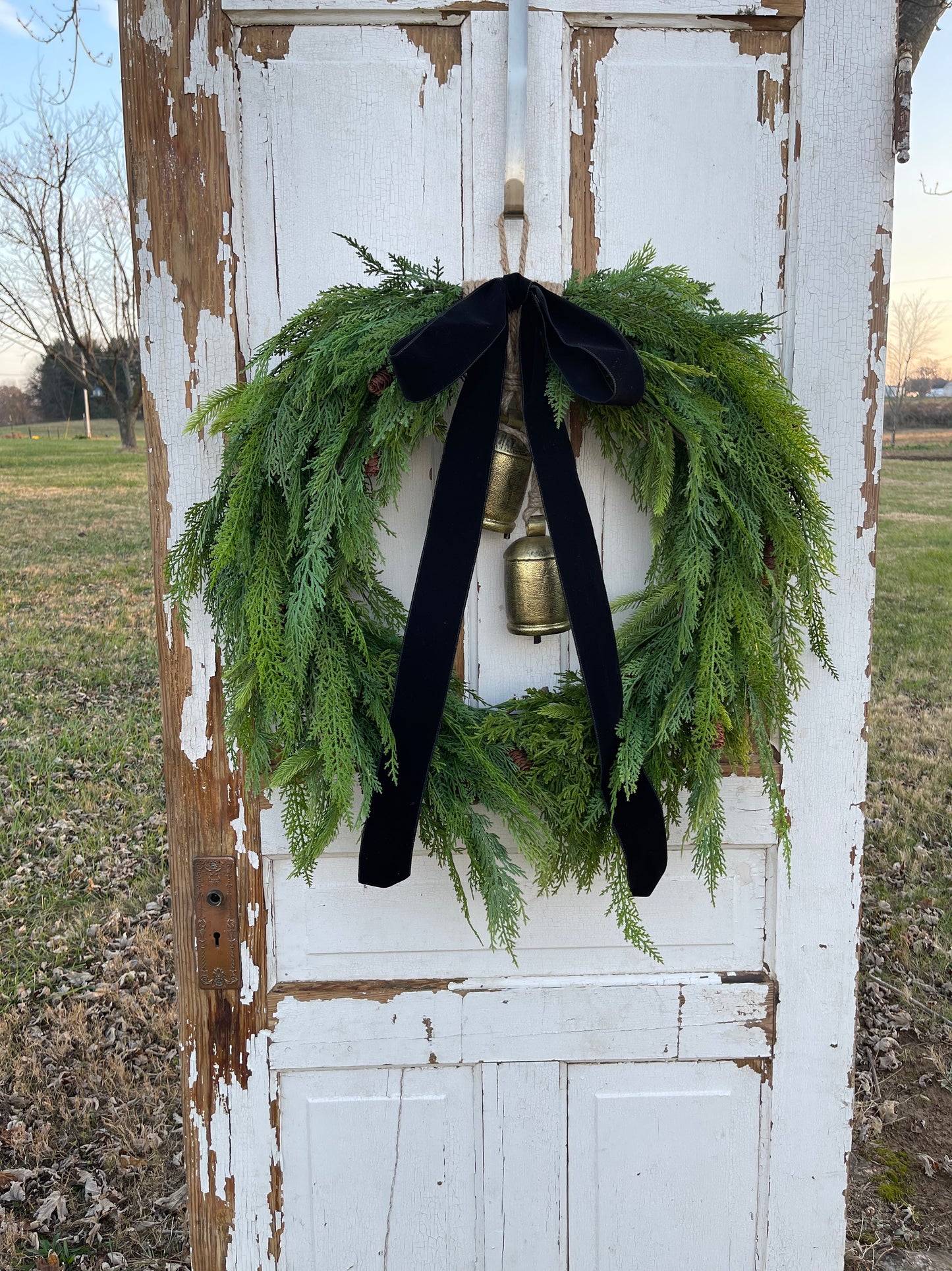 Aspen Wreath PRE-ORDER $50 DEPOSIT - See description for wreath prices