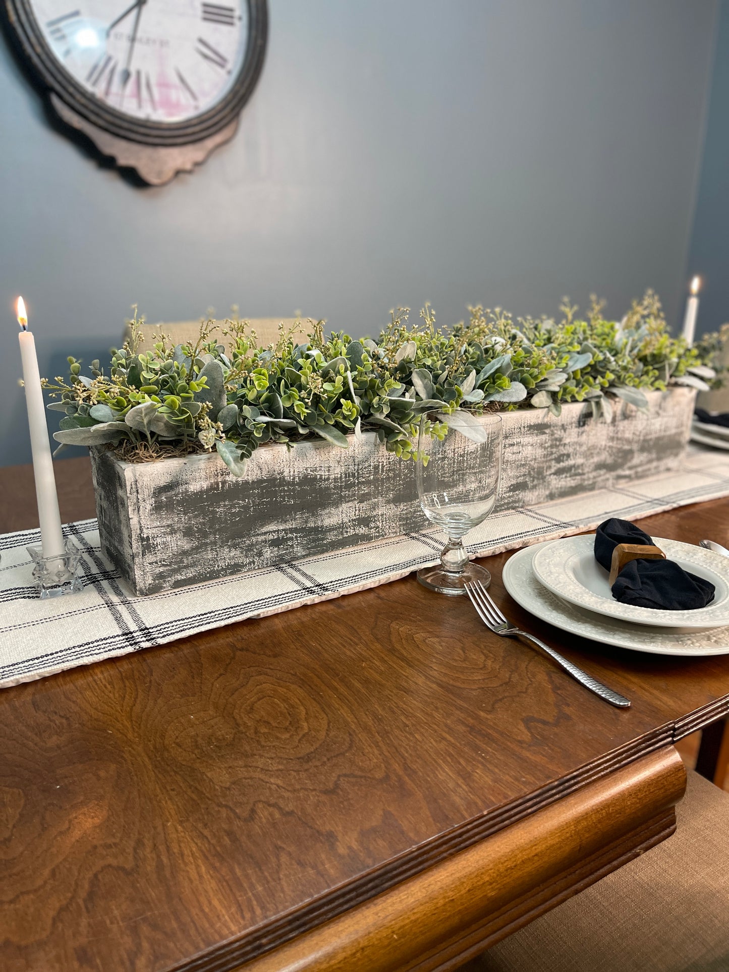 Farmhouse Spring Centerpiece