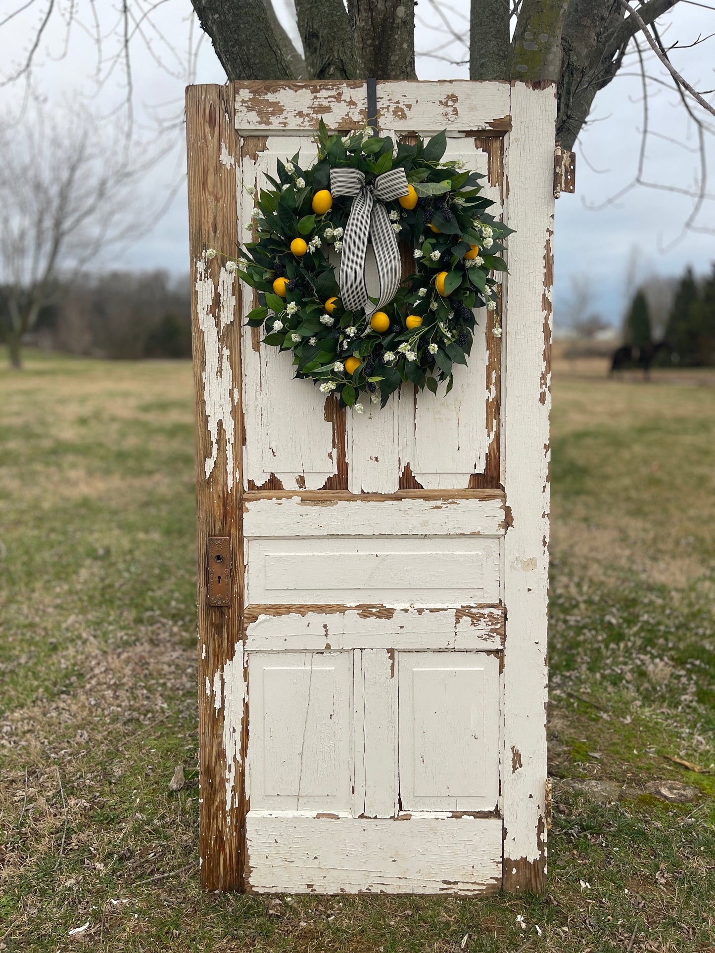 Lemon Time Wreath