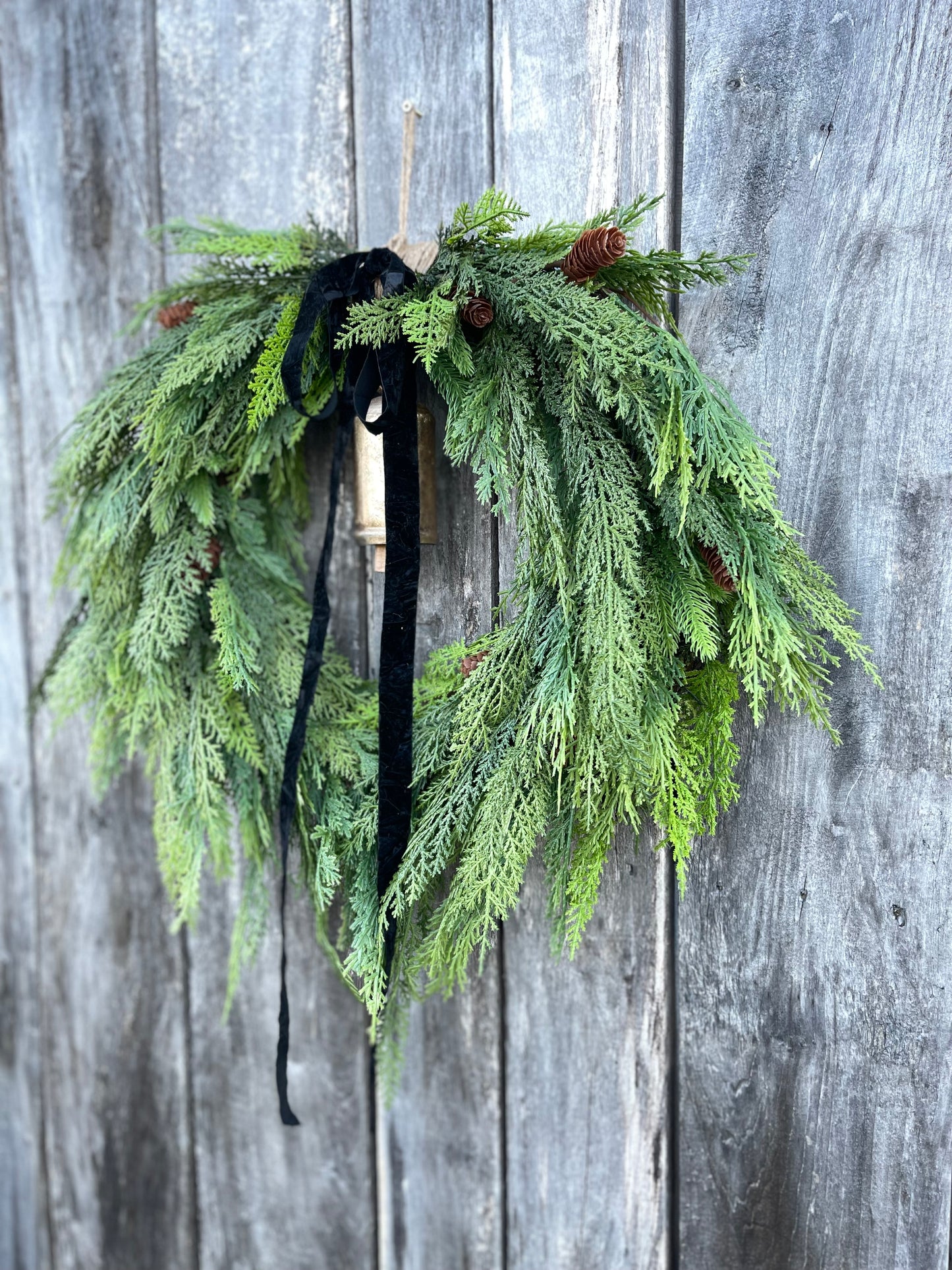 Aspen Wreath PRE-ORDER $50 DEPOSIT - See description for wreath prices