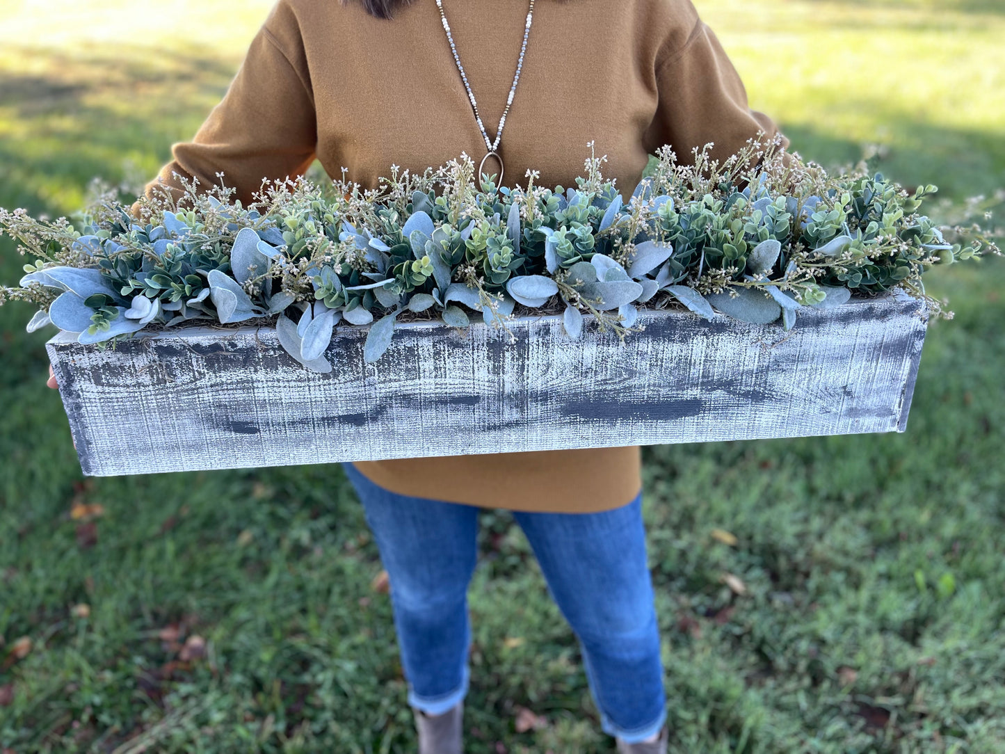 Farmhouse Spring Centerpiece