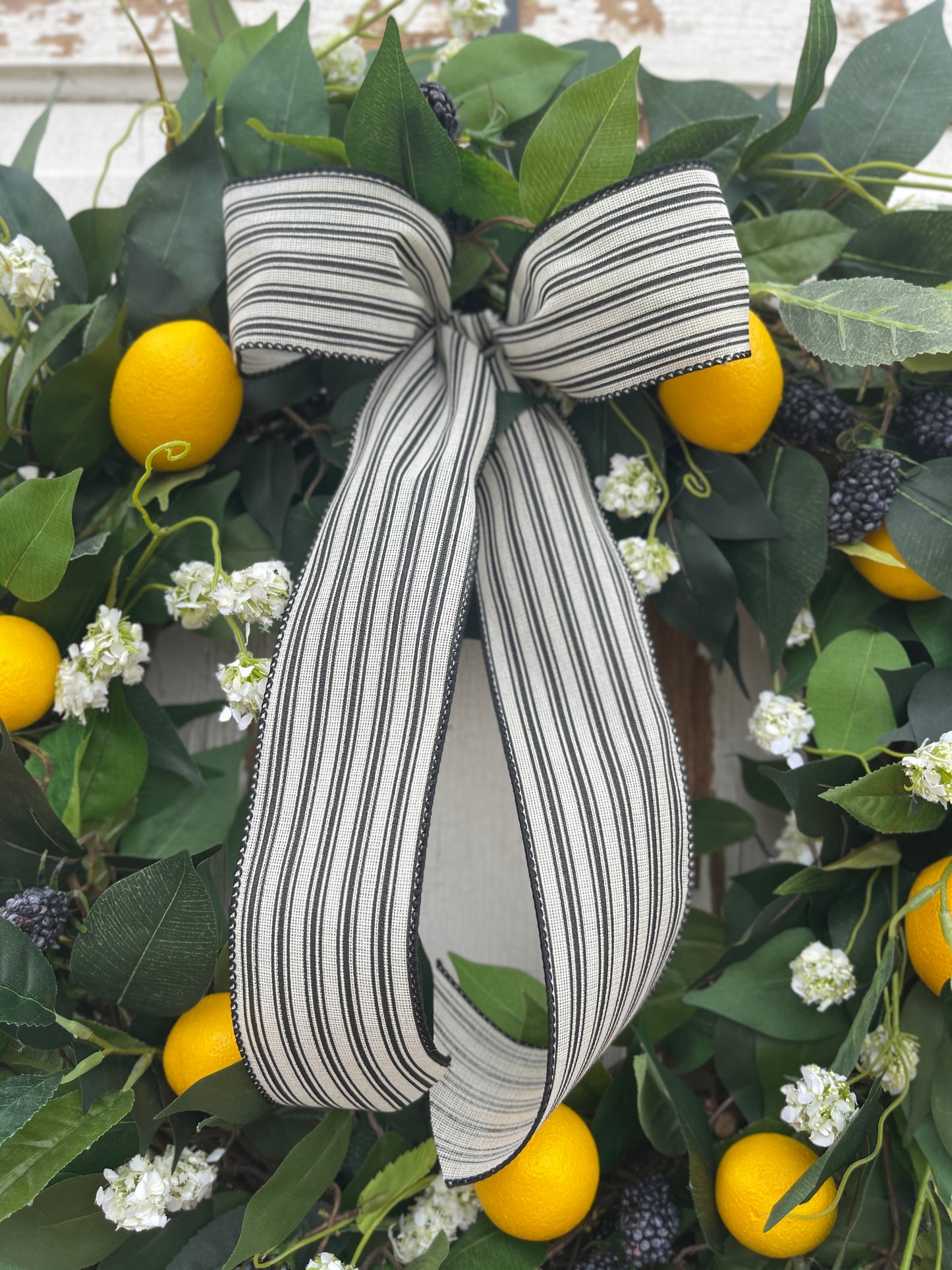 Lemon Time Wreath