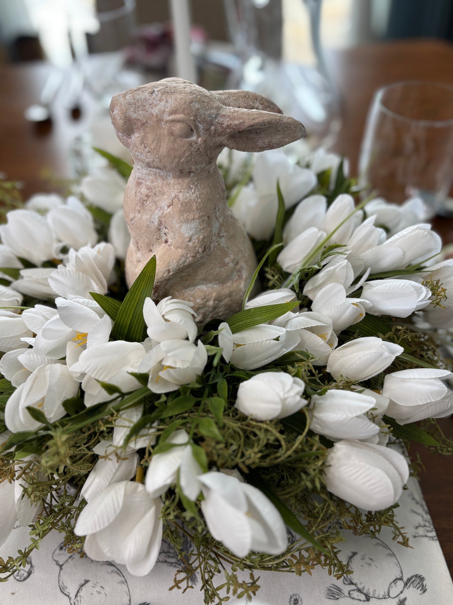 Peter Rabbit Farmhouse Centerpiece