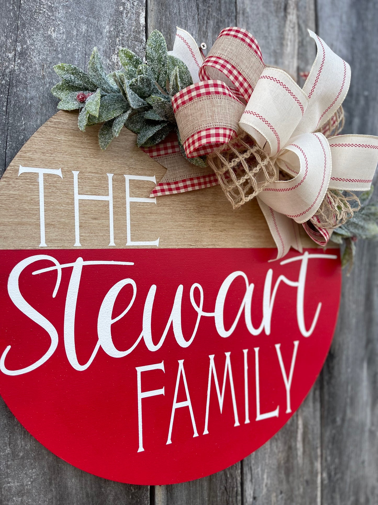 Merry Christmas Door Hanger