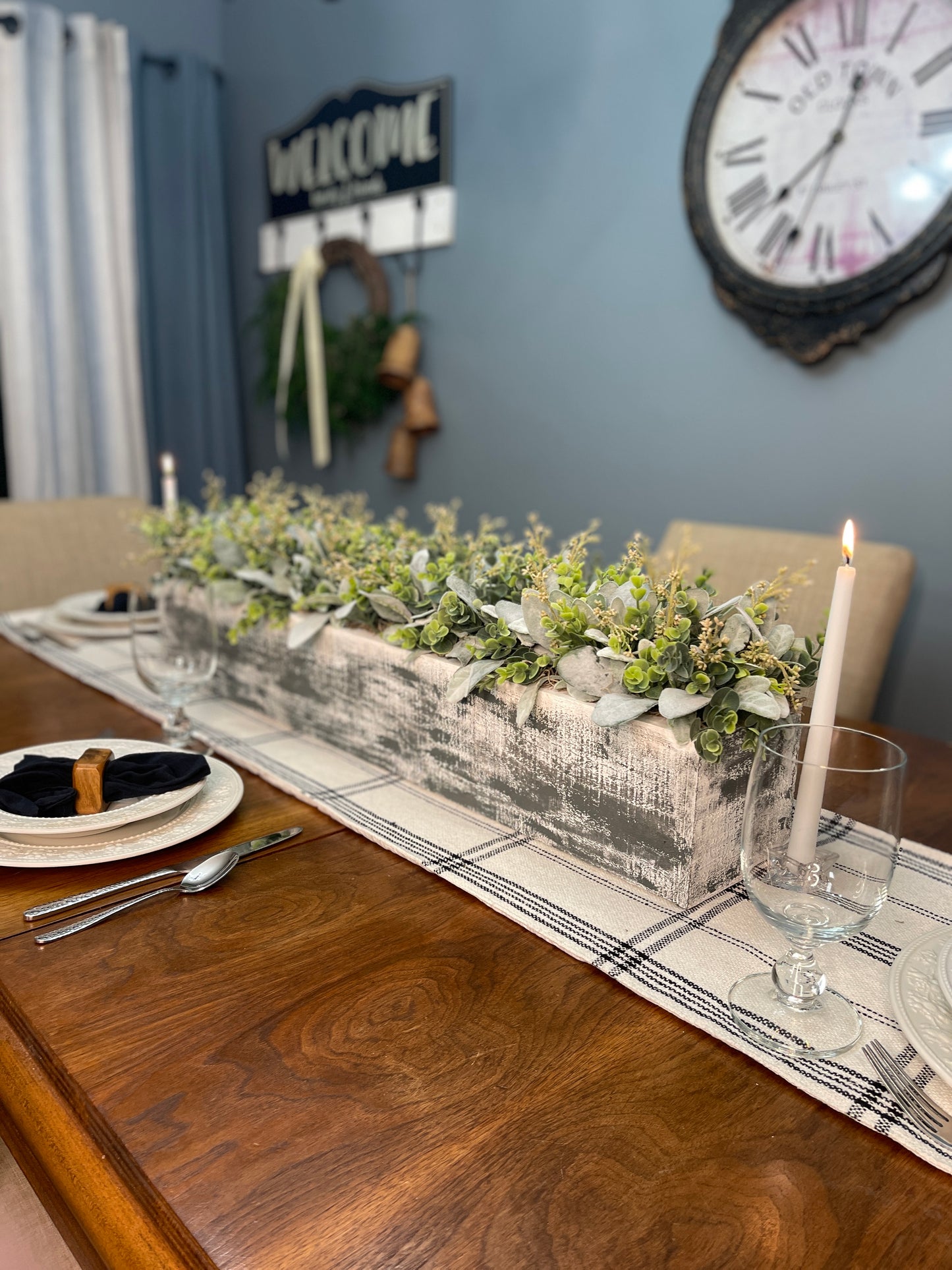 Farmhouse Spring Centerpiece