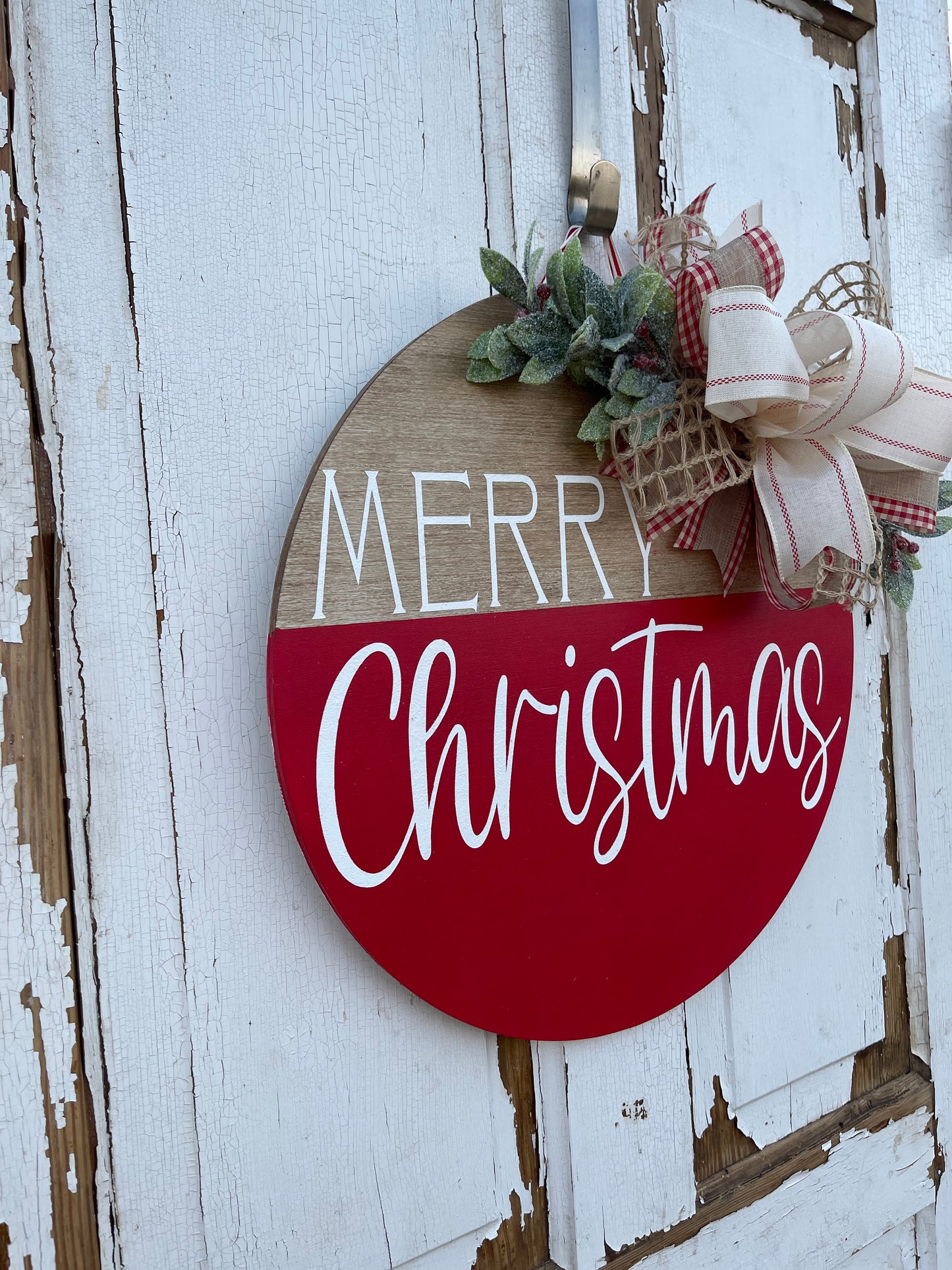 Merry Christmas Door Hanger