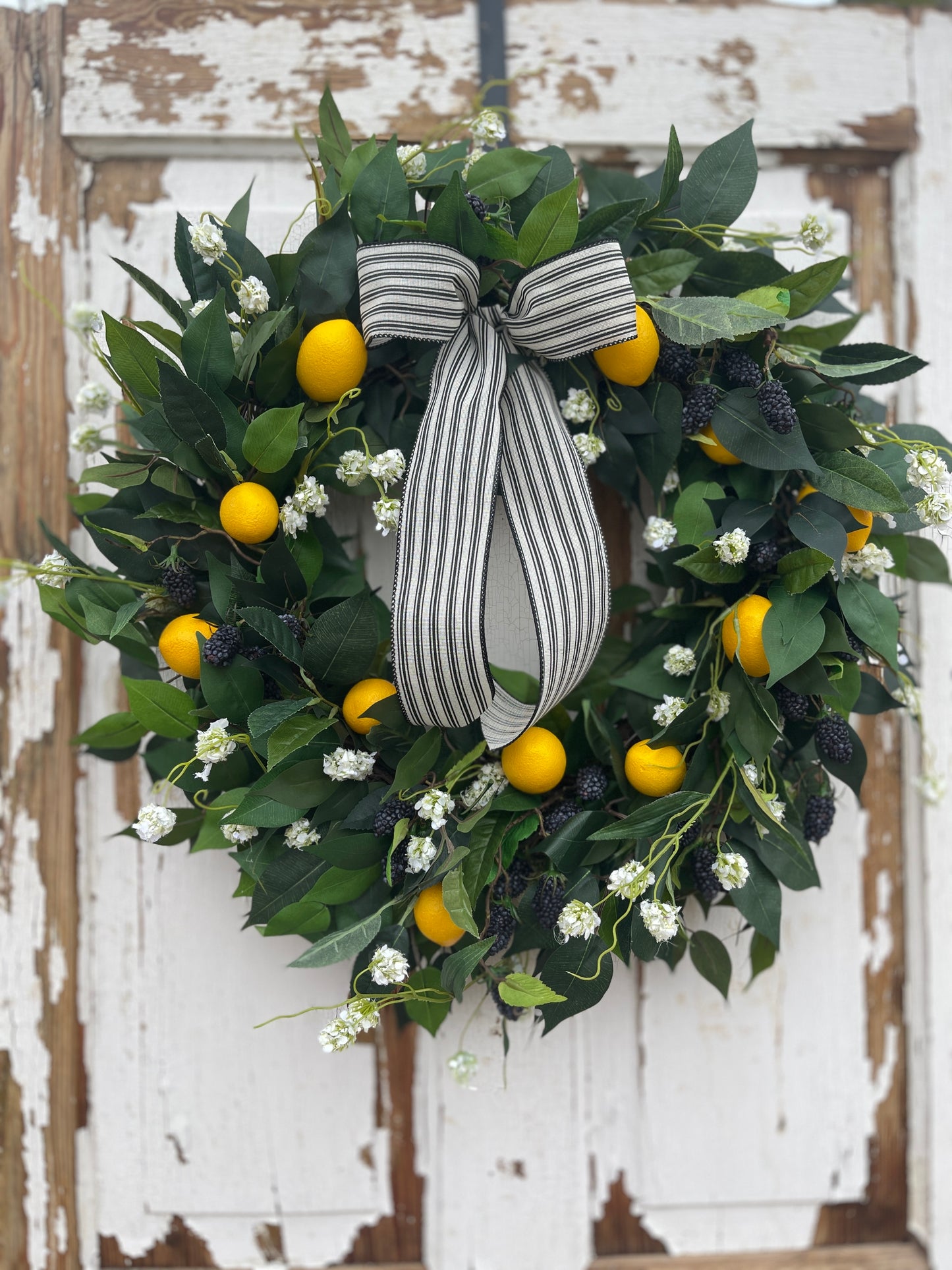 Lemon Time Wreath