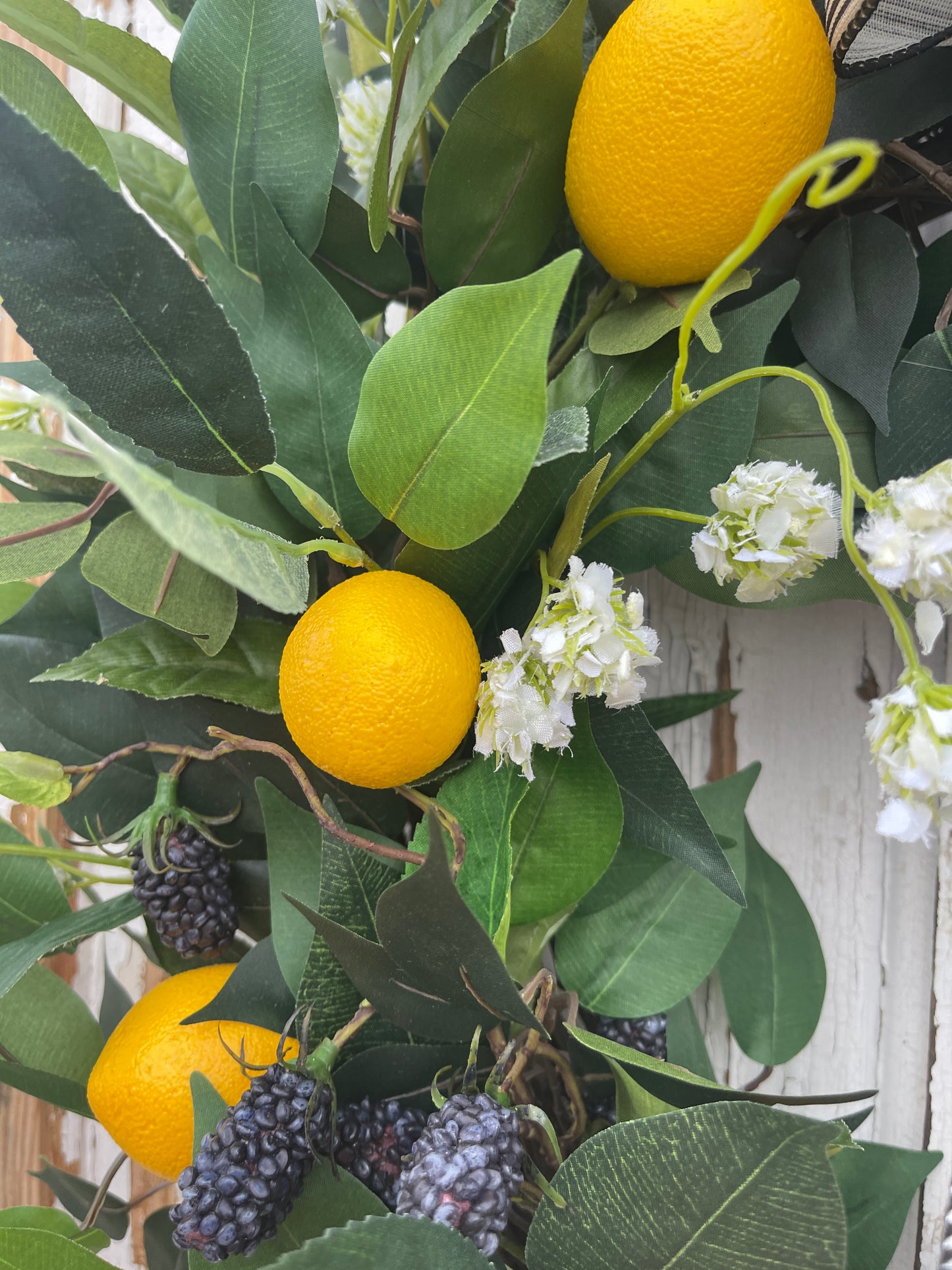Lemon Time Wreath