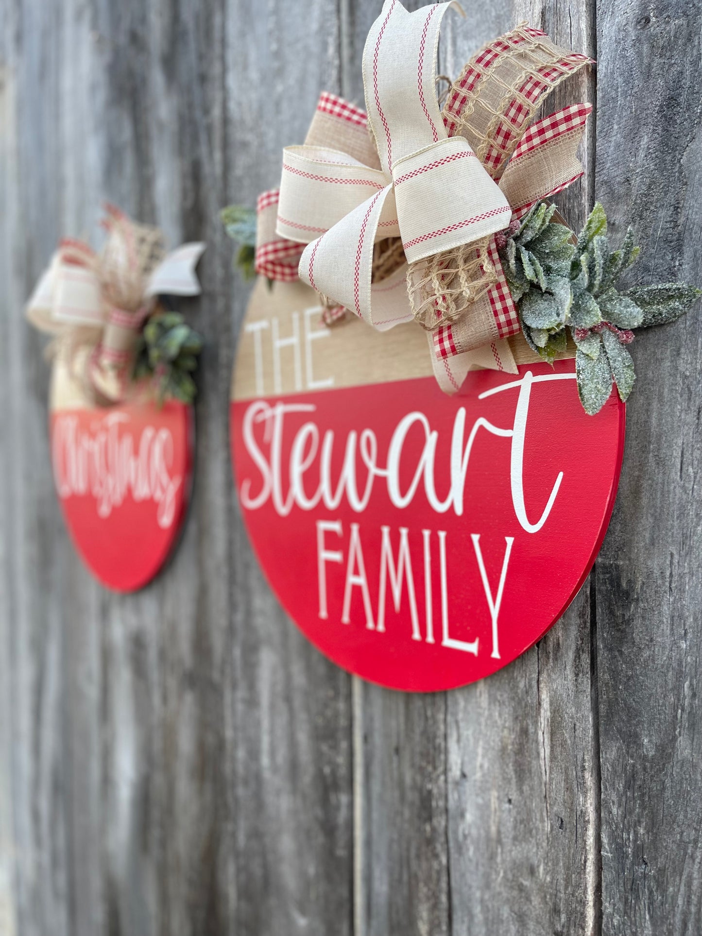 Merry Christmas Door Hanger