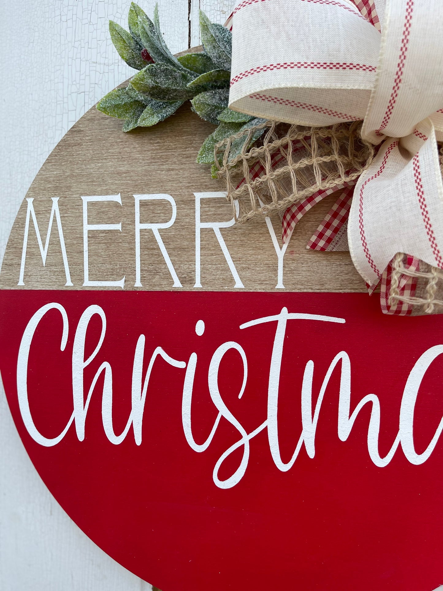 Merry Christmas Door Hanger