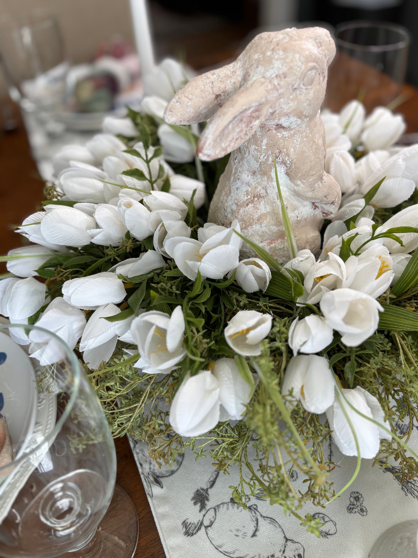 Peter Rabbit Farmhouse Centerpiece