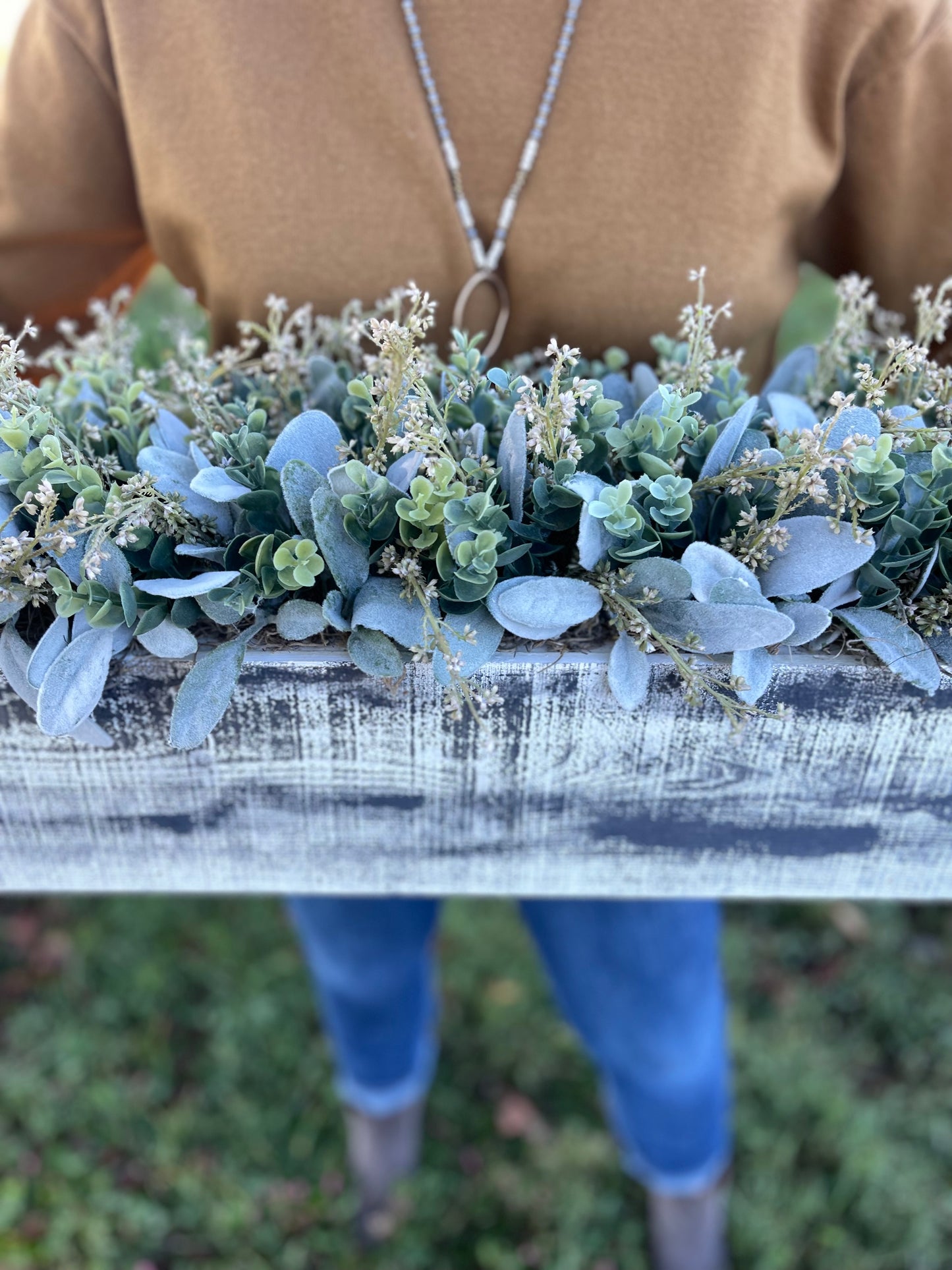 Farmhouse Spring Centerpiece