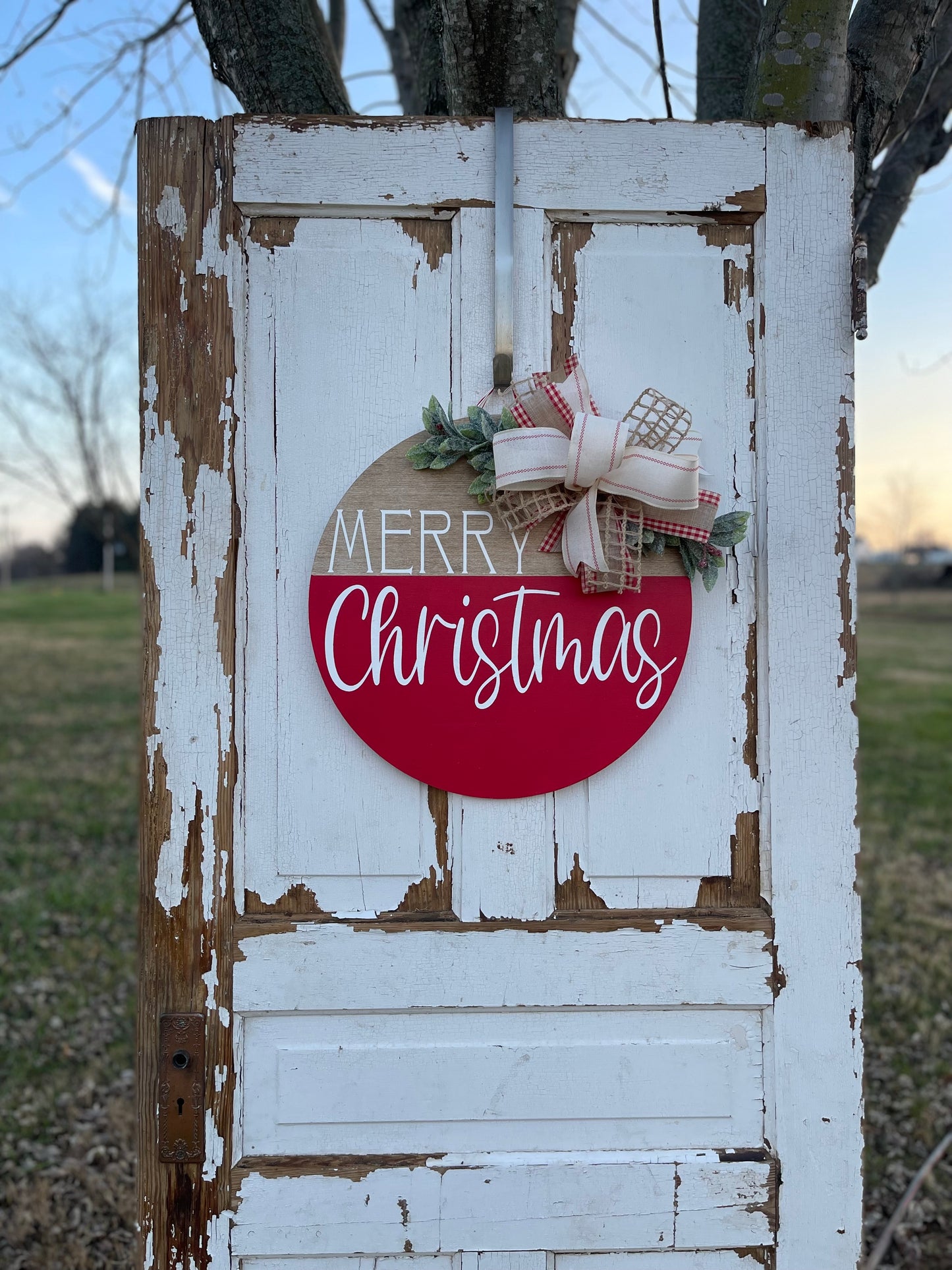 Merry Christmas Door Hanger