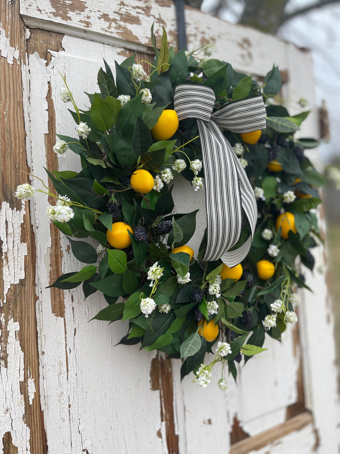 Lemon Time Wreath