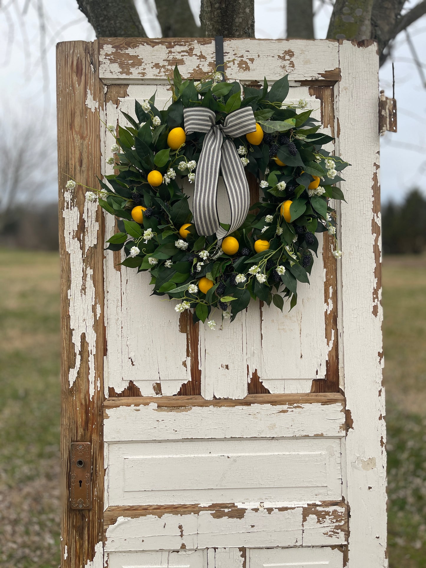 Lemon Time Wreath
