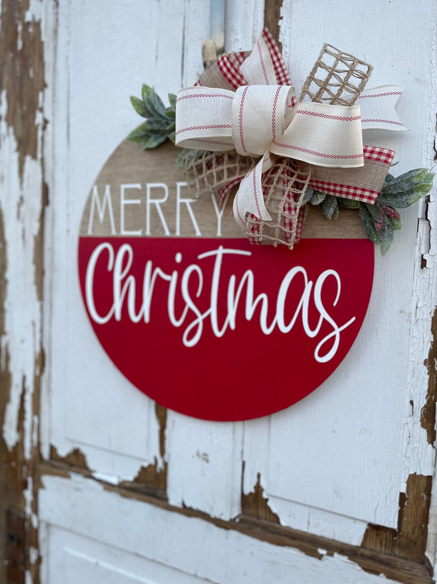 Merry Christmas Door Hanger