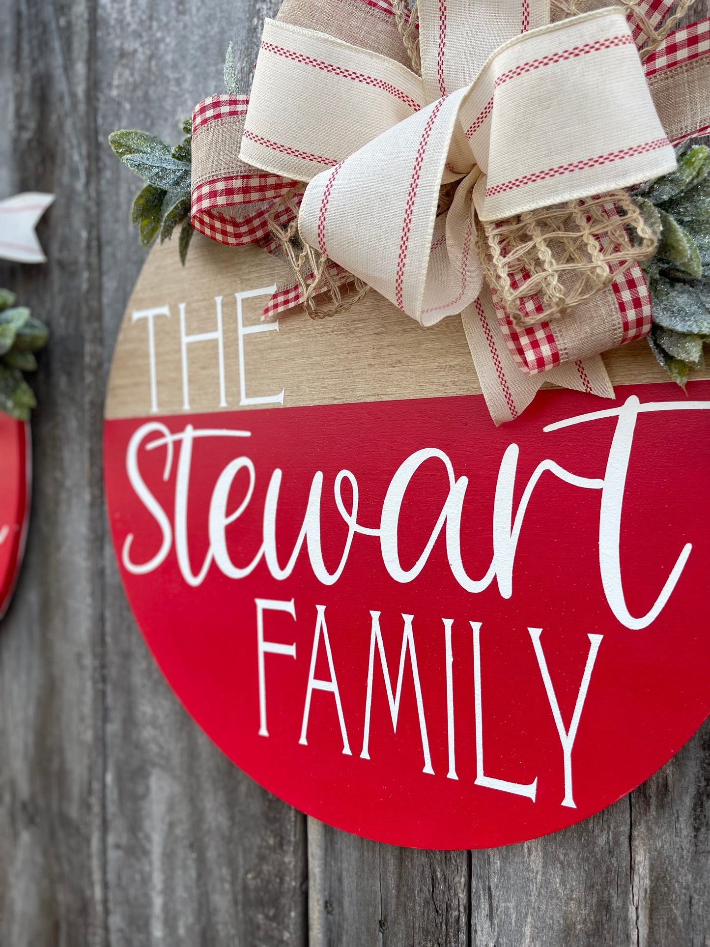 Merry Christmas Door Hanger