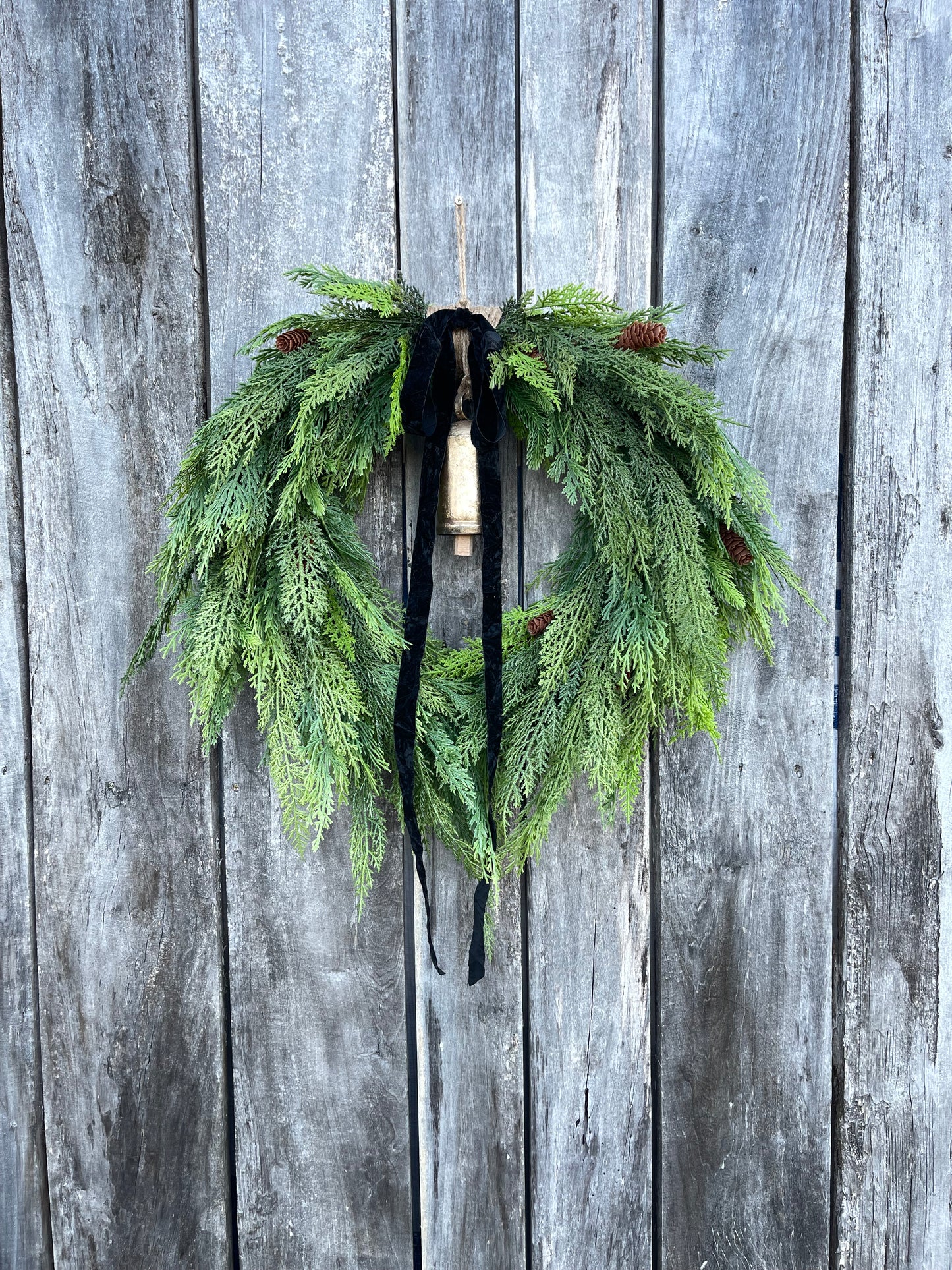 Aspen Wreath PRE-ORDER $50 DEPOSIT - See description for wreath prices