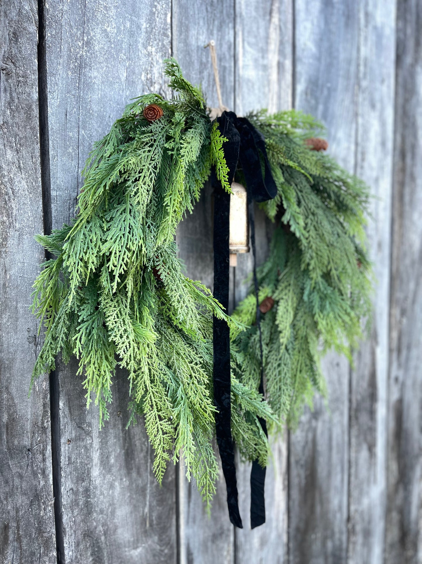 Aspen Wreath PRE-ORDER $50 DEPOSIT - See description for wreath prices
