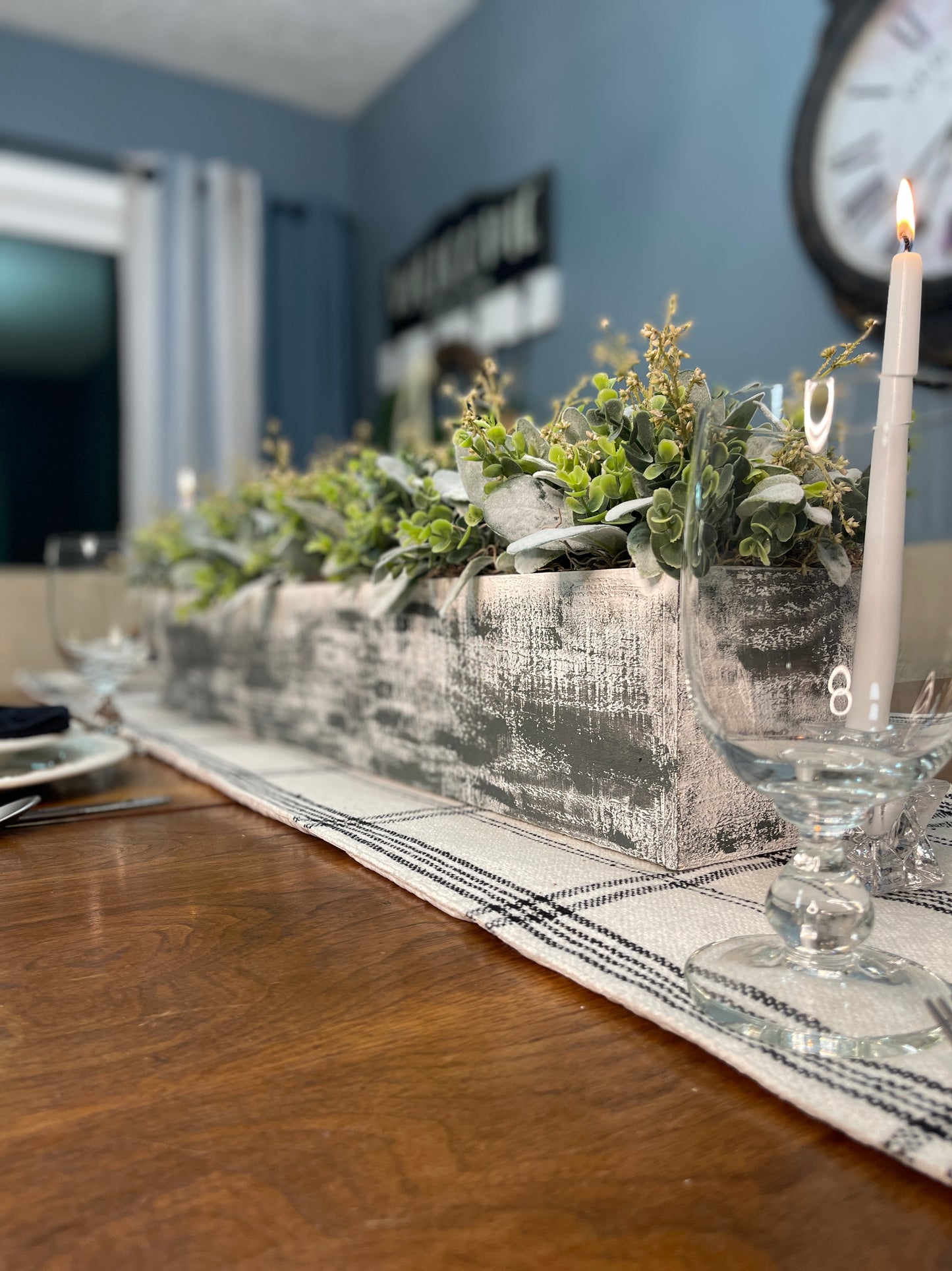 Farmhouse Spring Centerpiece