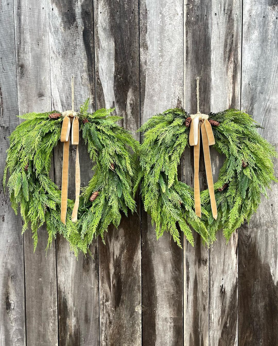 Aspen Wreath PRE-ORDER $50 DEPOSIT - See description for wreath prices