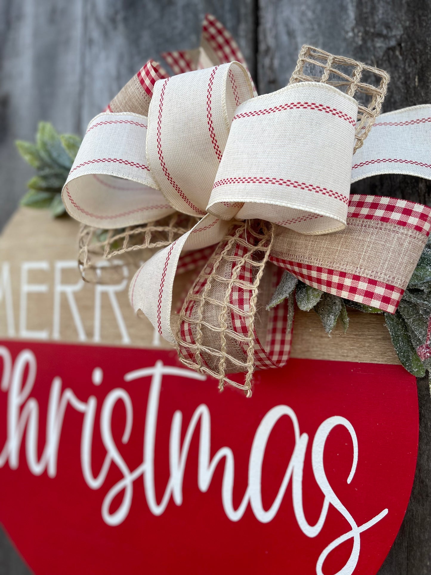 Merry Christmas Door Hanger