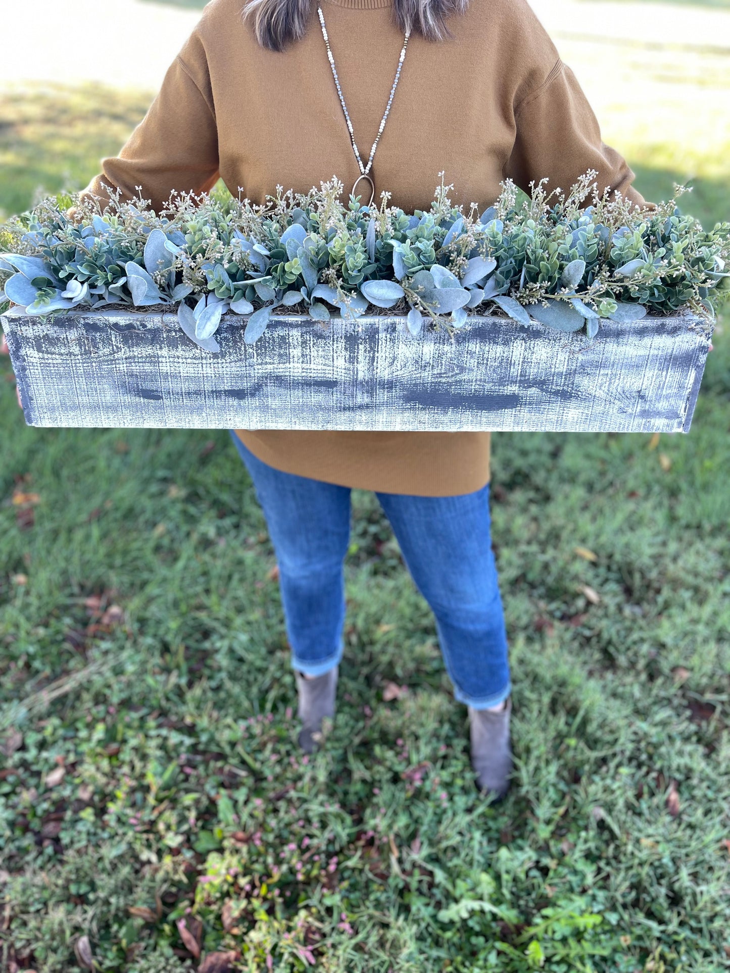 Farmhouse Spring Centerpiece
