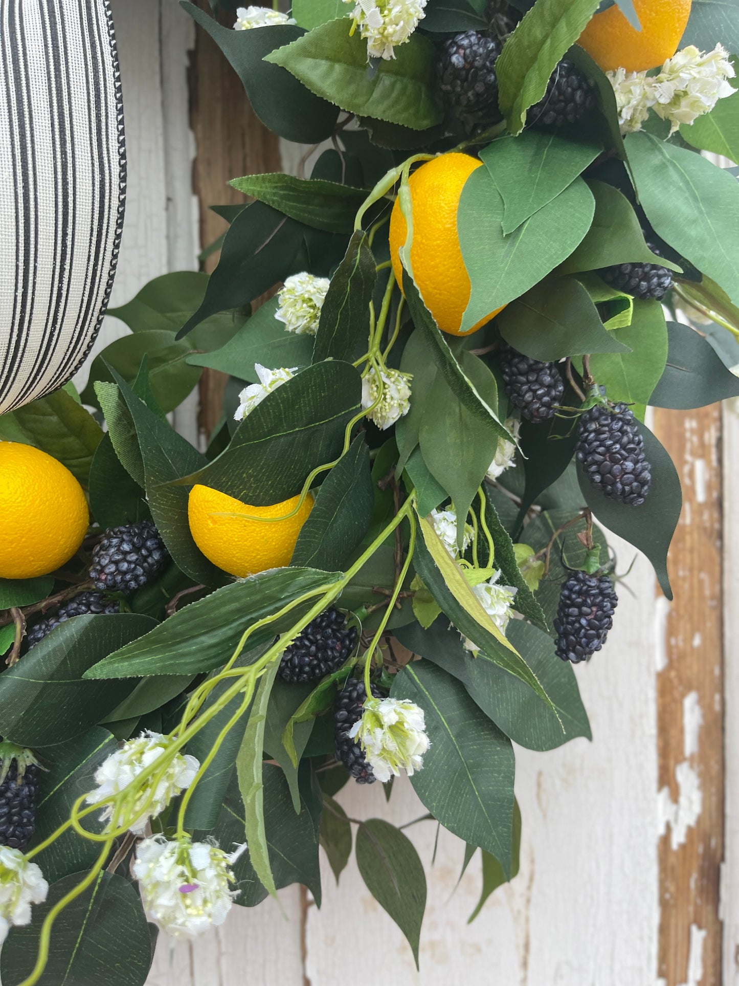 Lemon Time Wreath