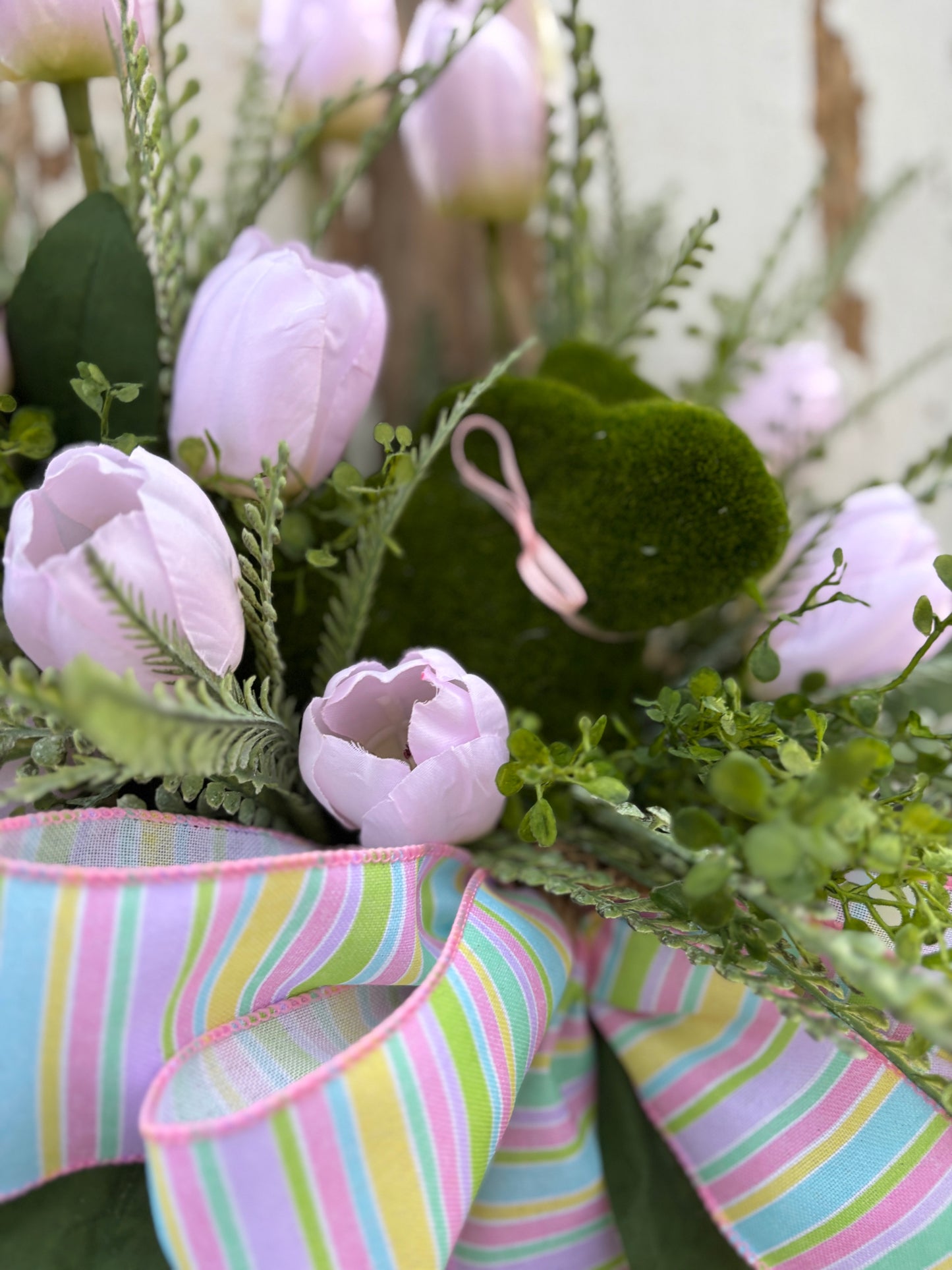 Poppy Bunny Hanging Basket