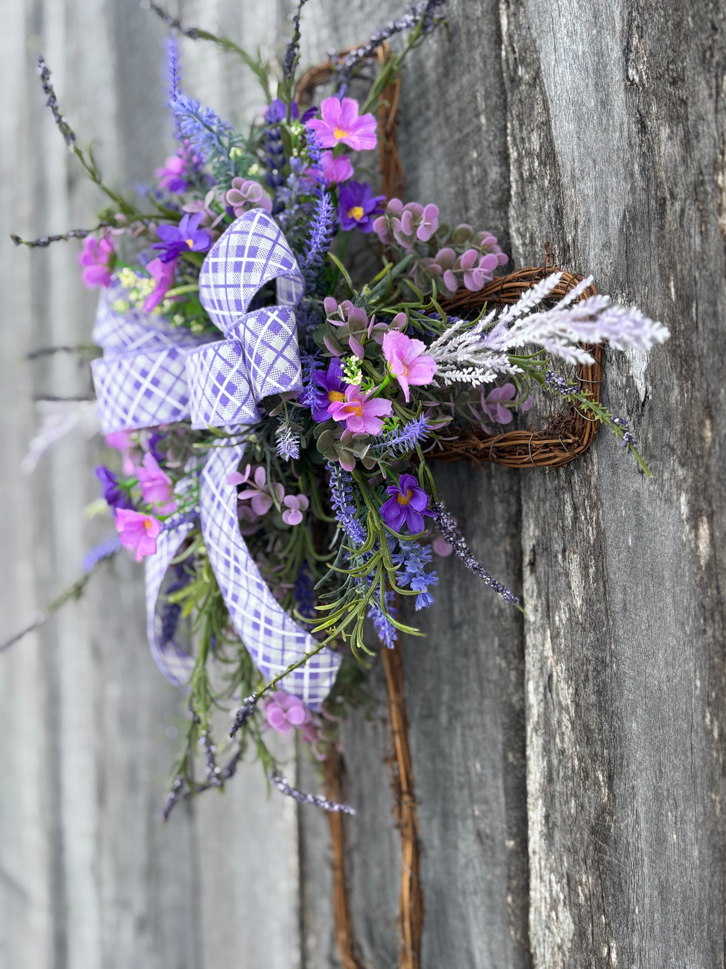 Easter Cross Wreath