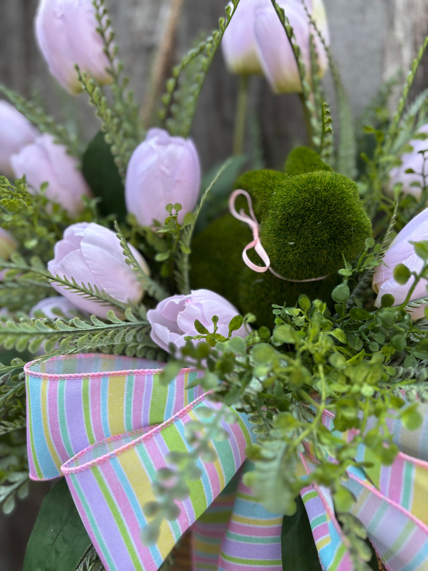 Poppy Bunny Hanging Basket