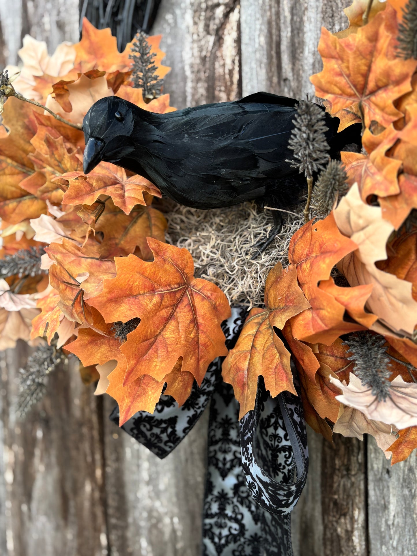 Raven Wreath