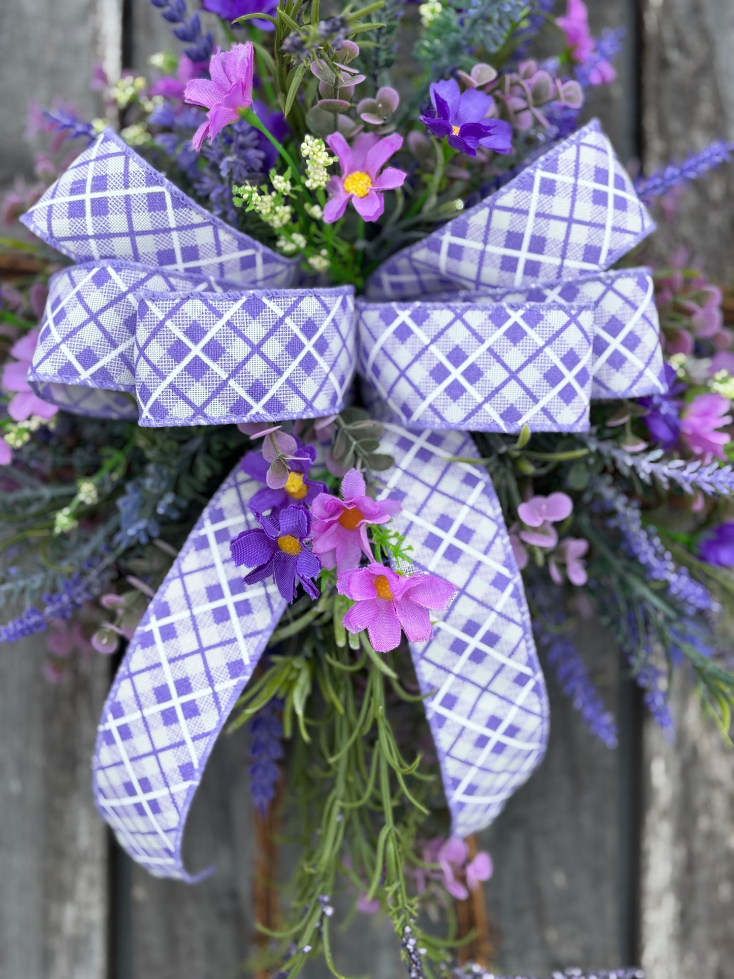Easter Cross Wreath