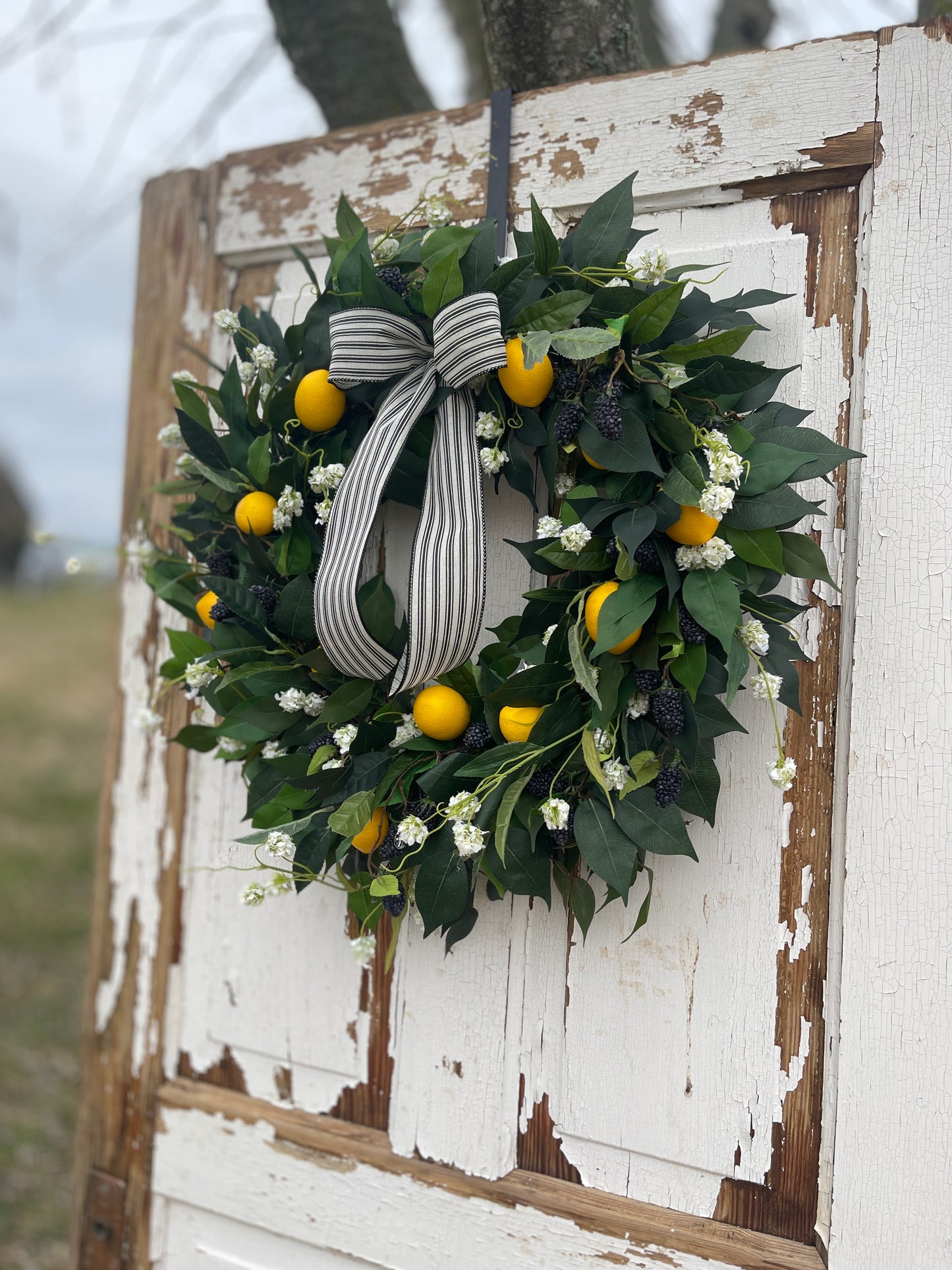 Lemon Time Wreath