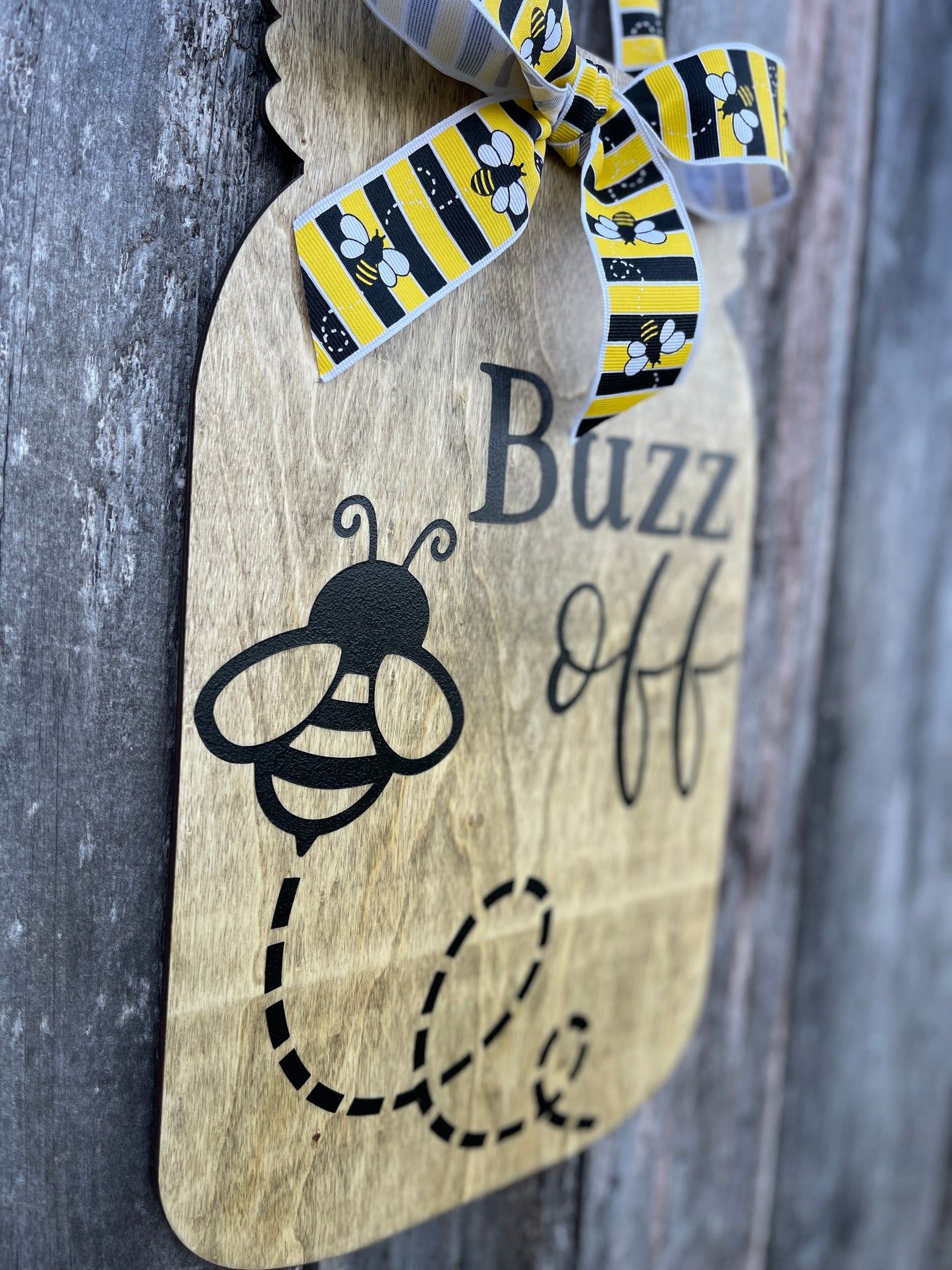 Buzz Off Door Hanger