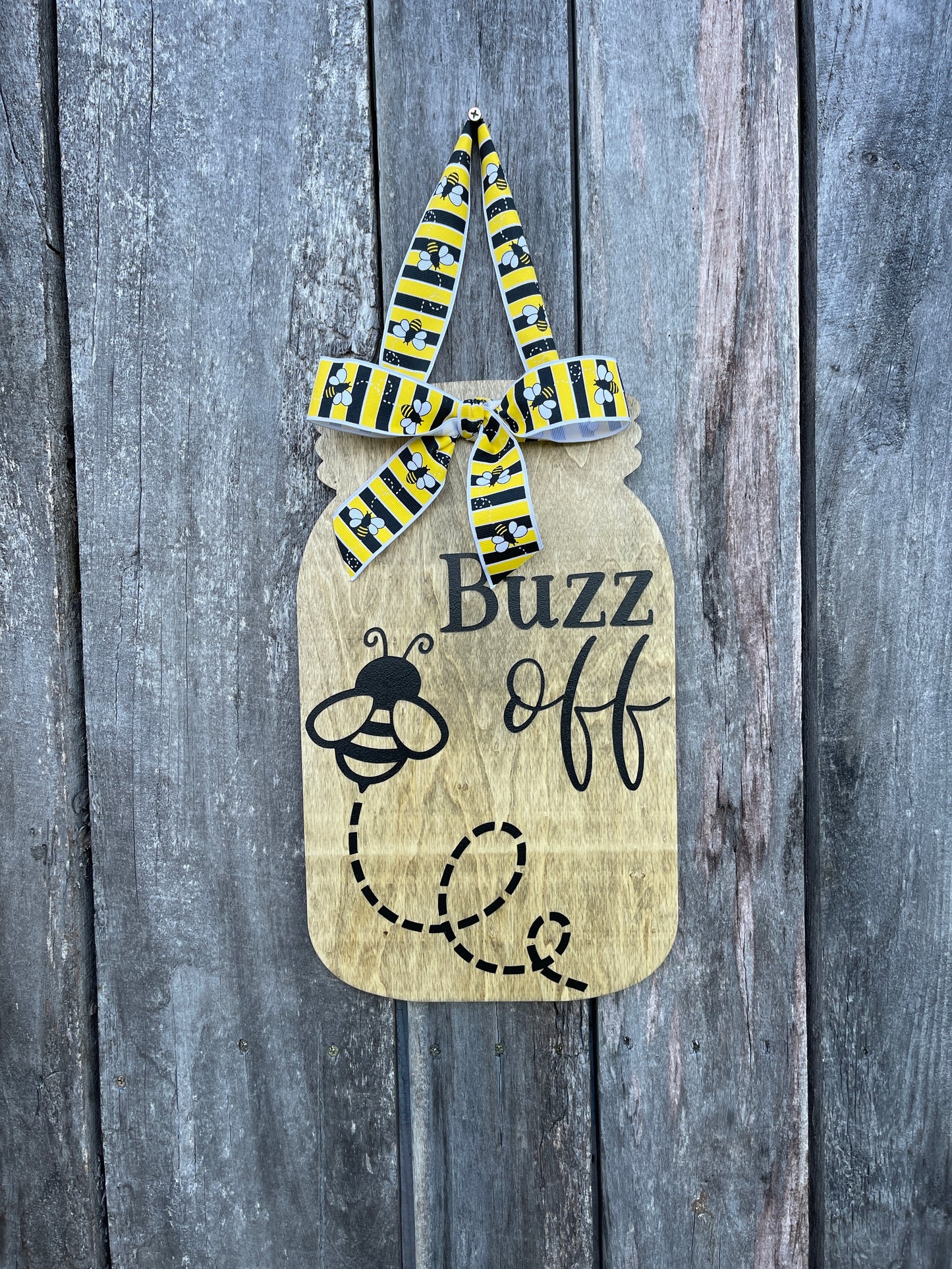 Buzz Off Door Hanger