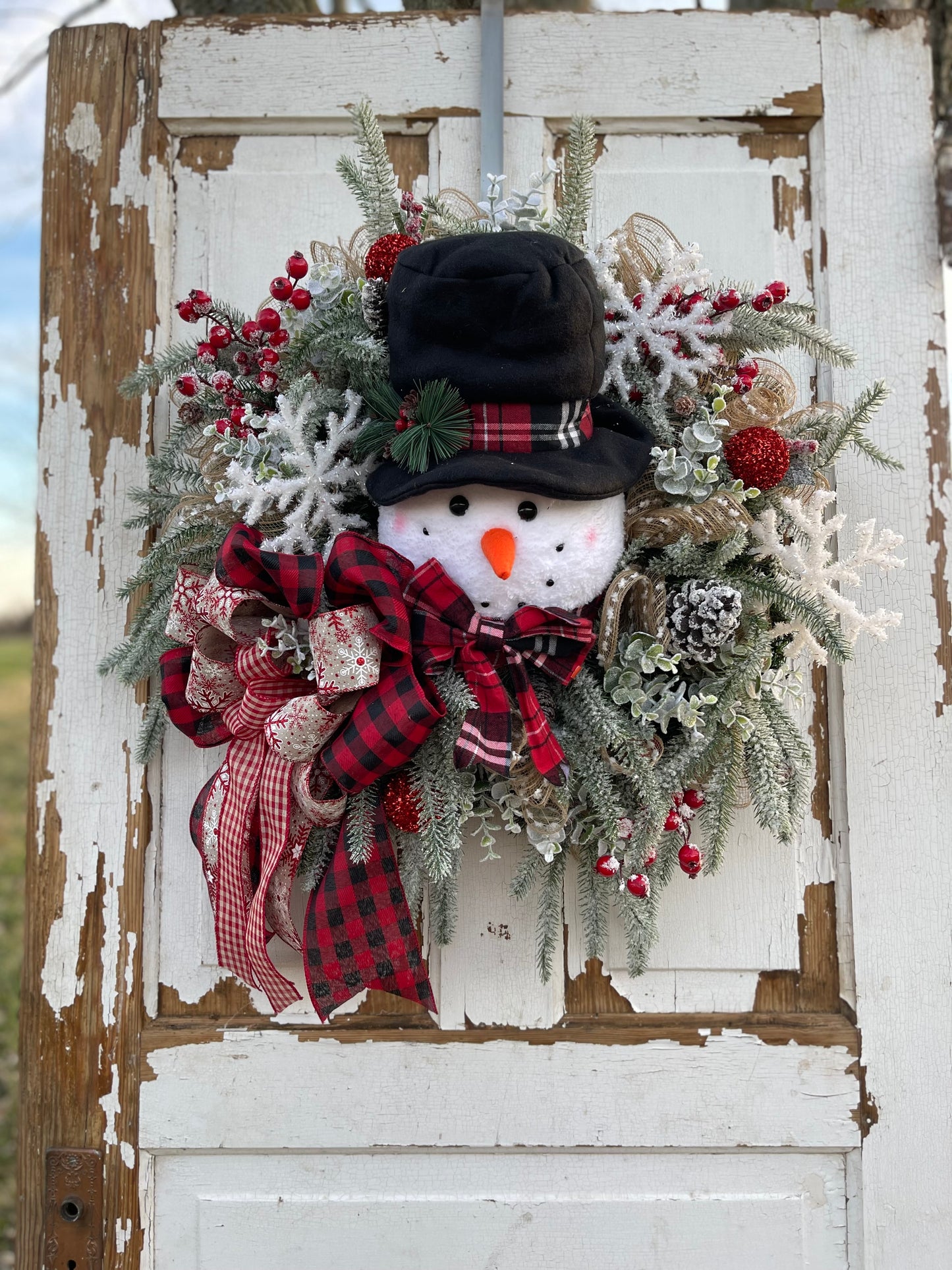 Frosty Wreath