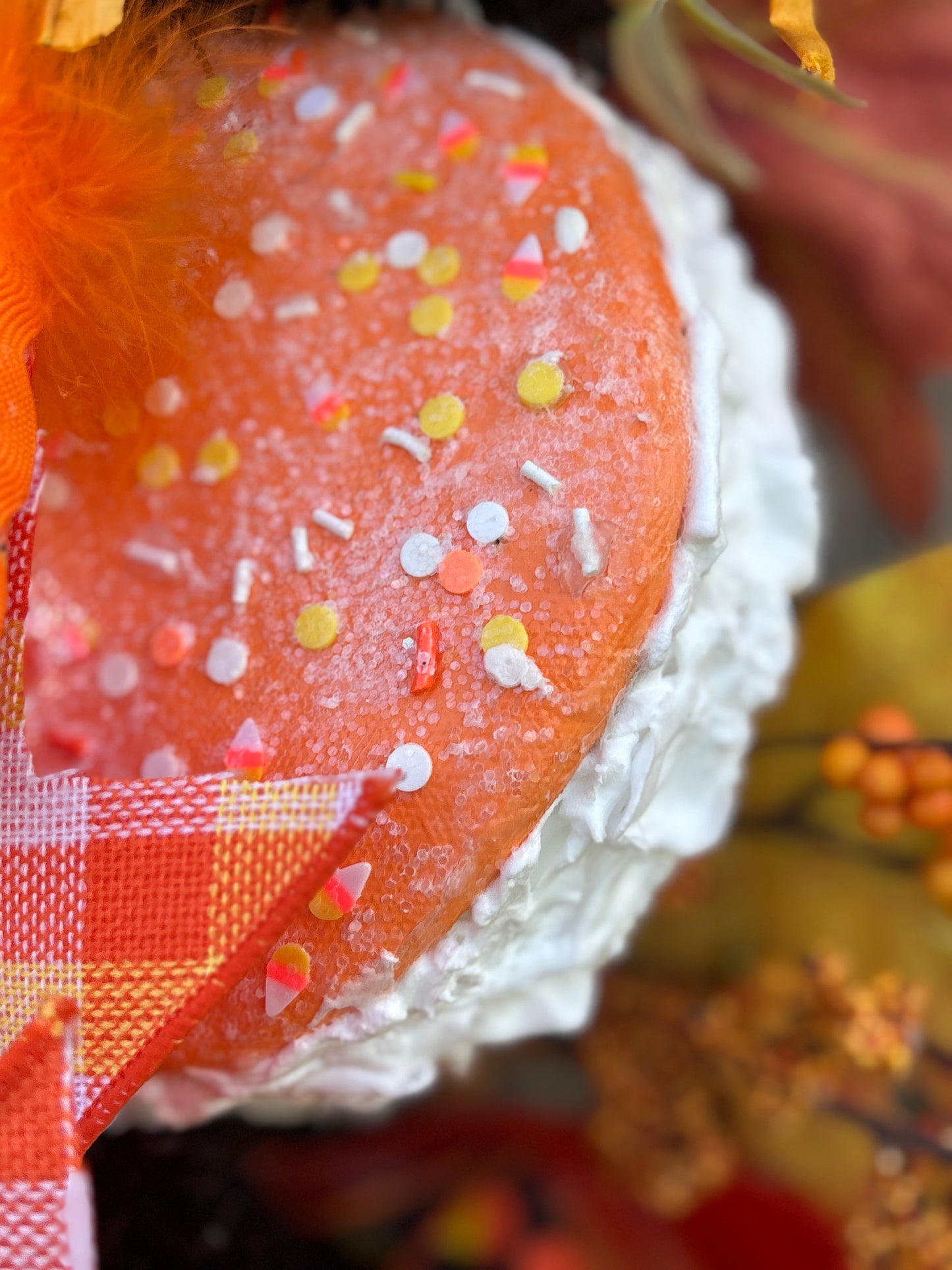 Candy Corn Cutie Wreath