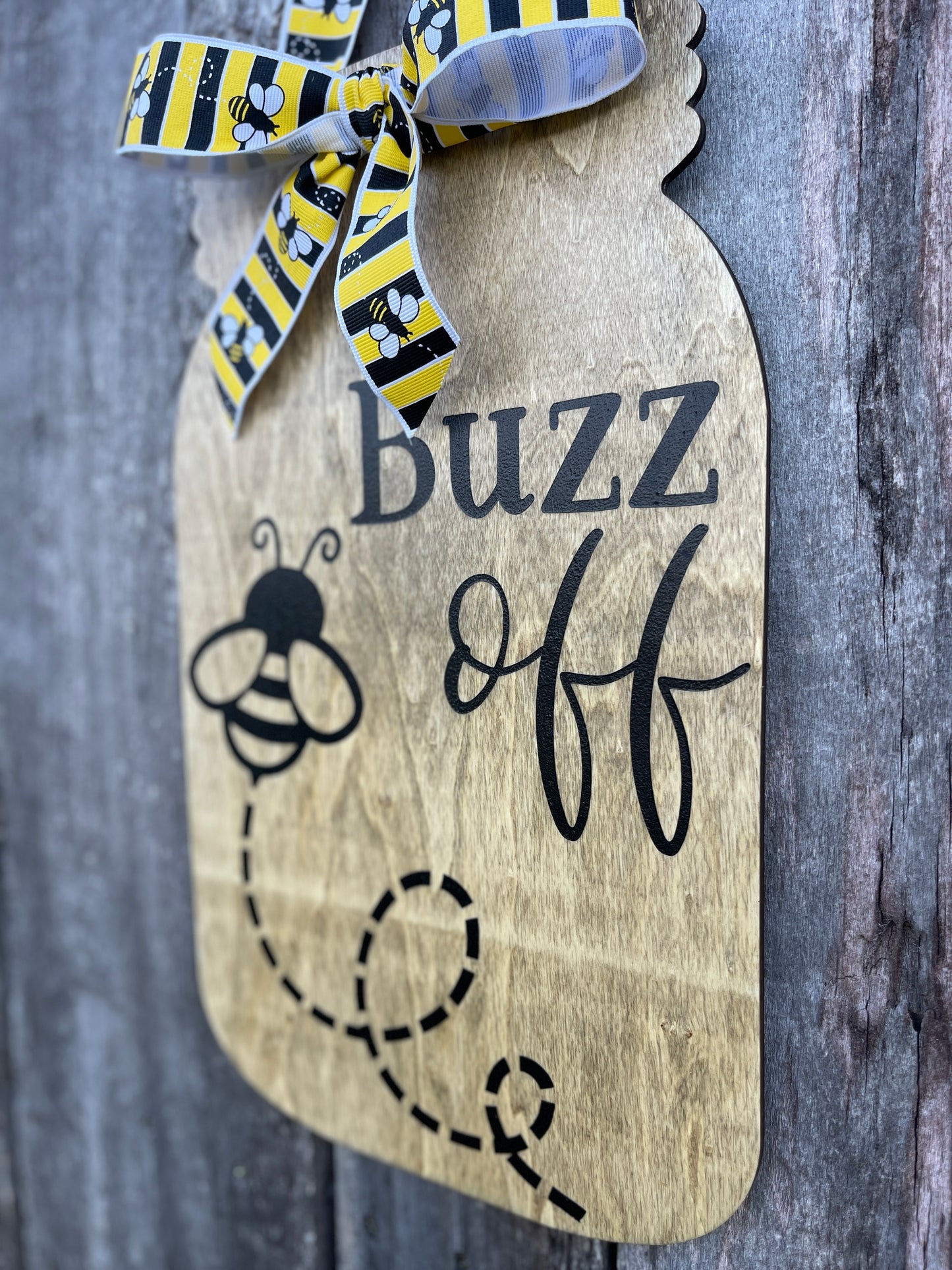 Buzz Off Door Hanger