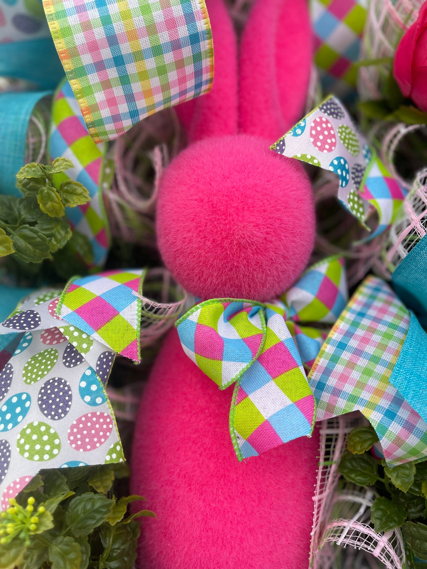 Pink Easter Wreath