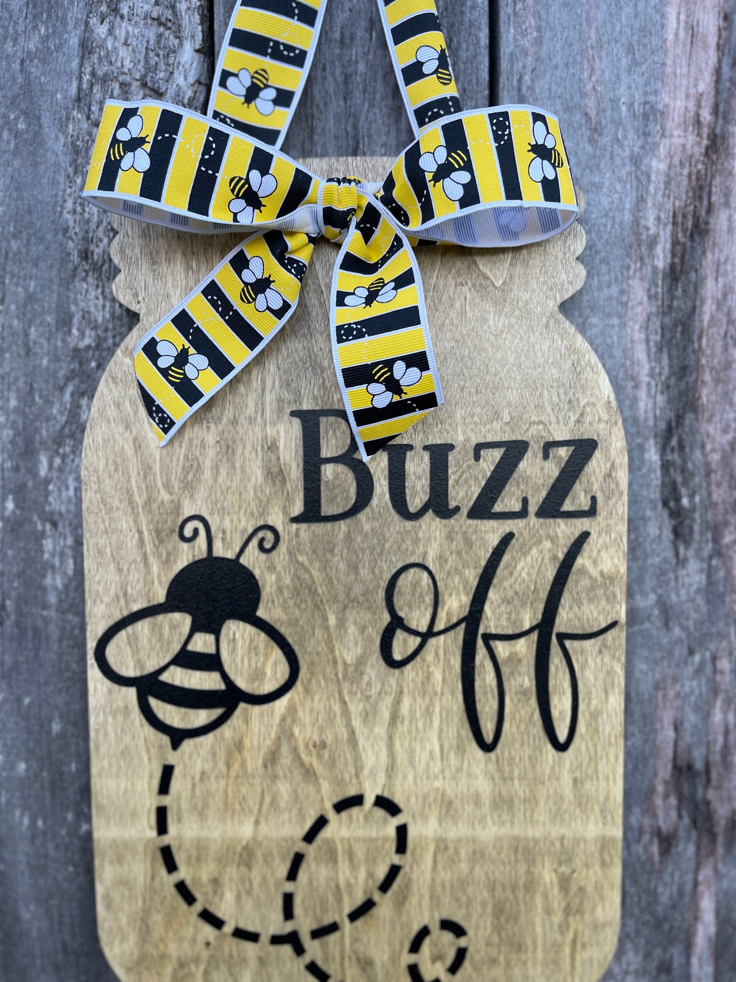 Buzz Off Door Hanger