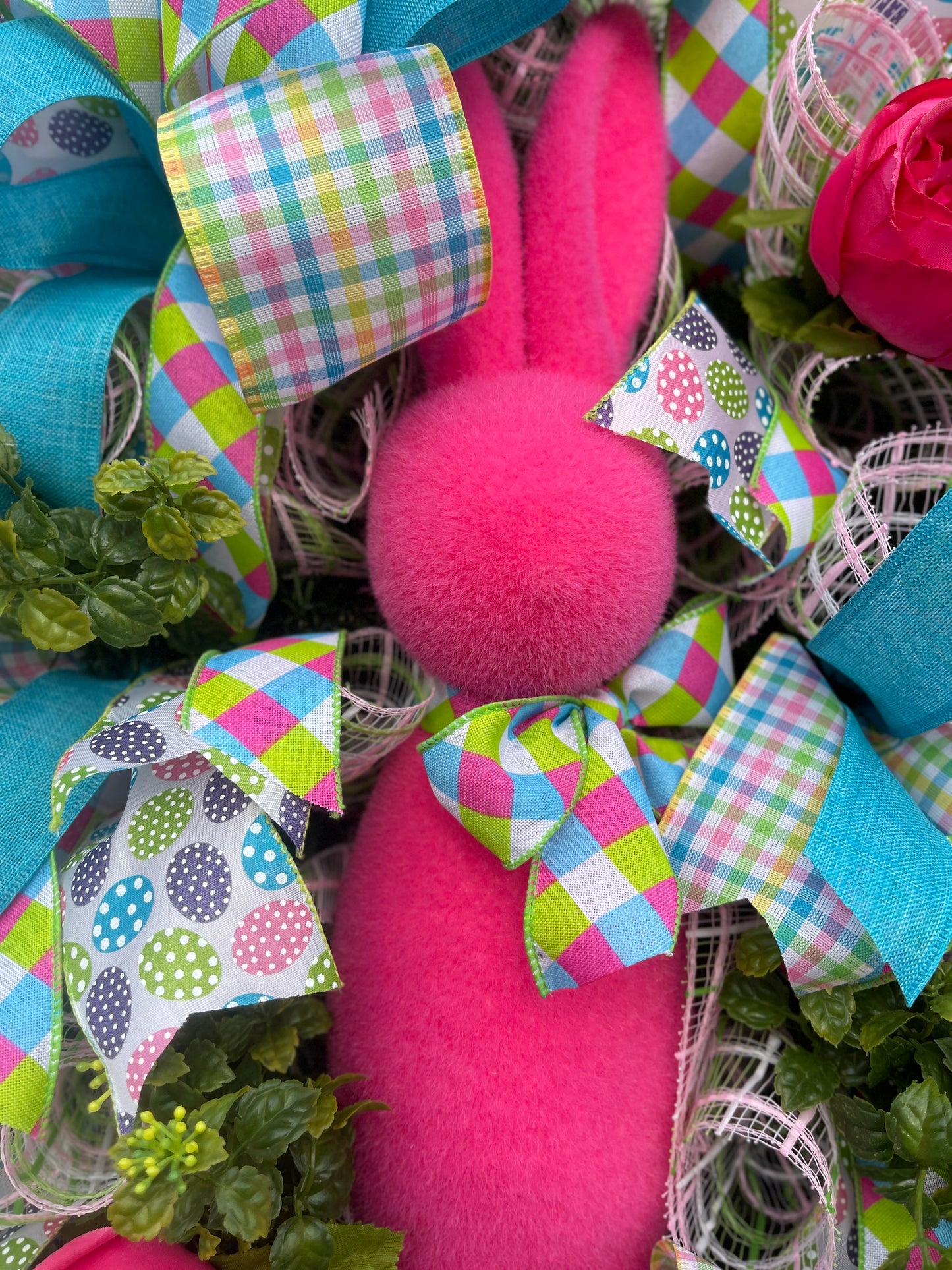 Pink Easter Wreath