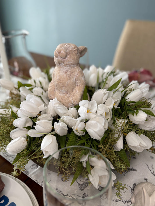 Peter Rabbit Farmhouse Centerpiece