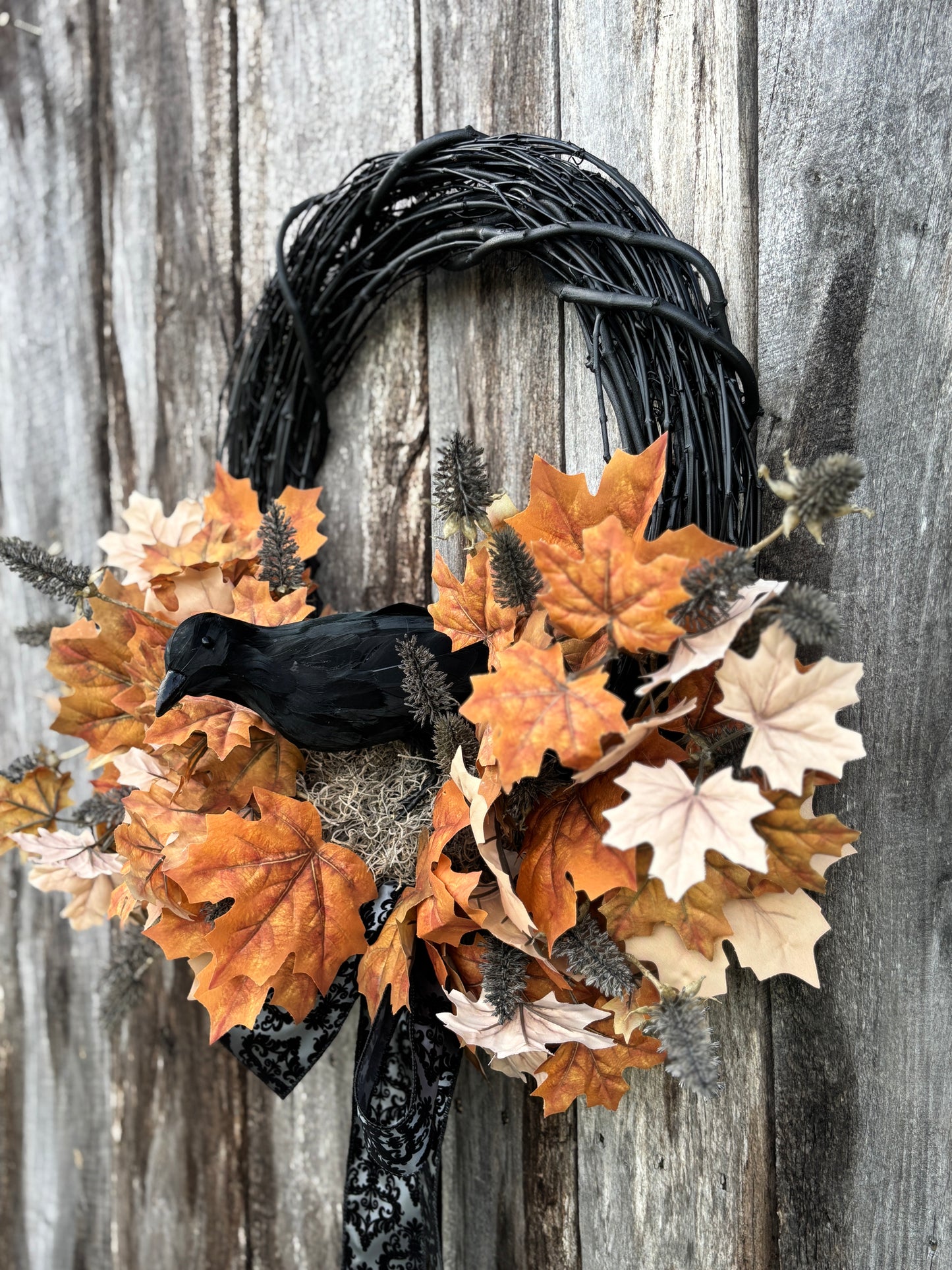 Raven Wreath