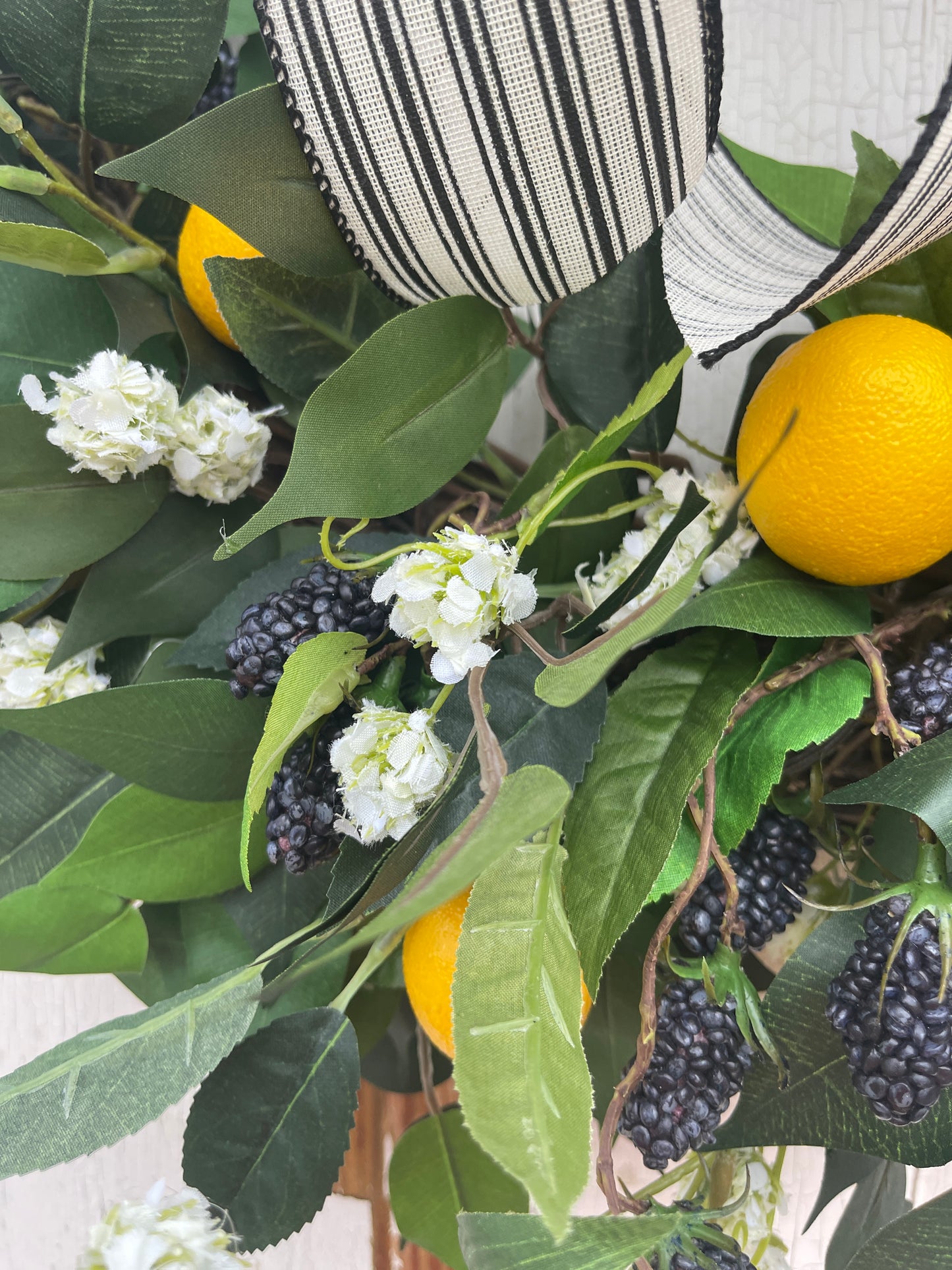 Lemon Time Wreath