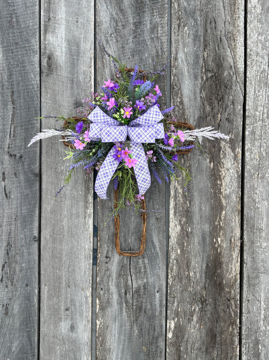 Easter Cross Wreath