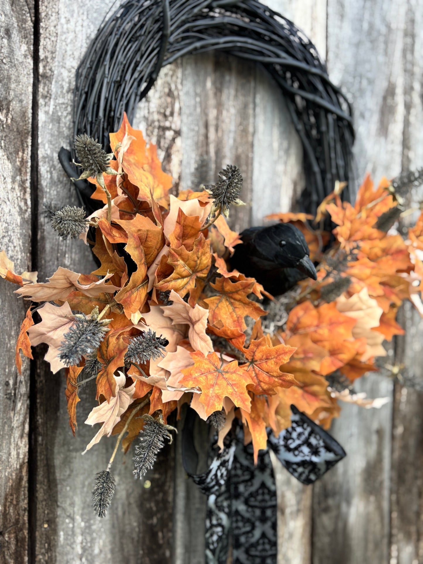 Raven Wreath